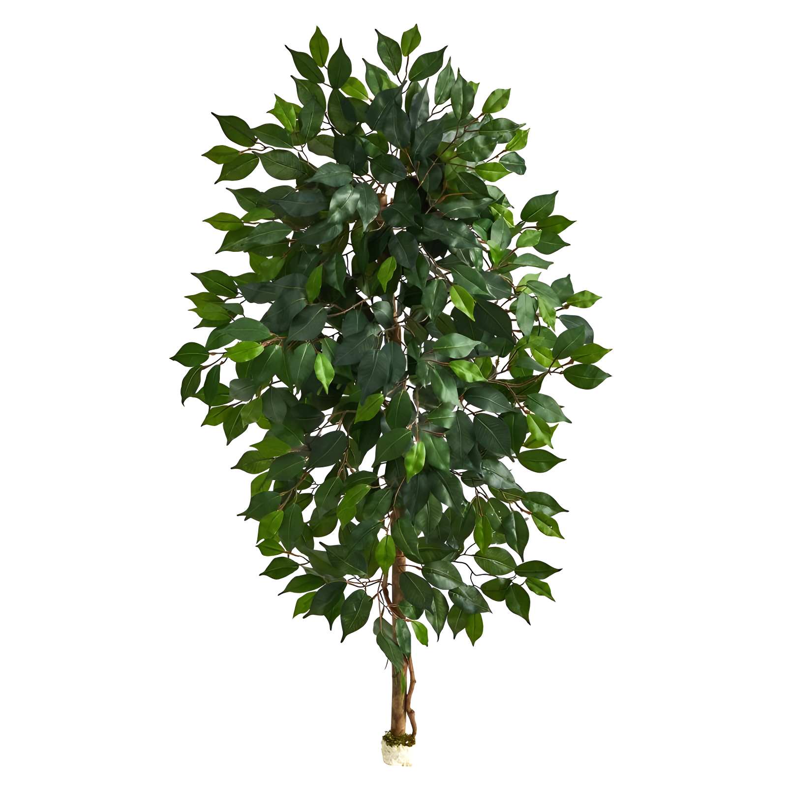 Nearly Natural 4-ft Single Ficus Artificial Tree (No Pot)