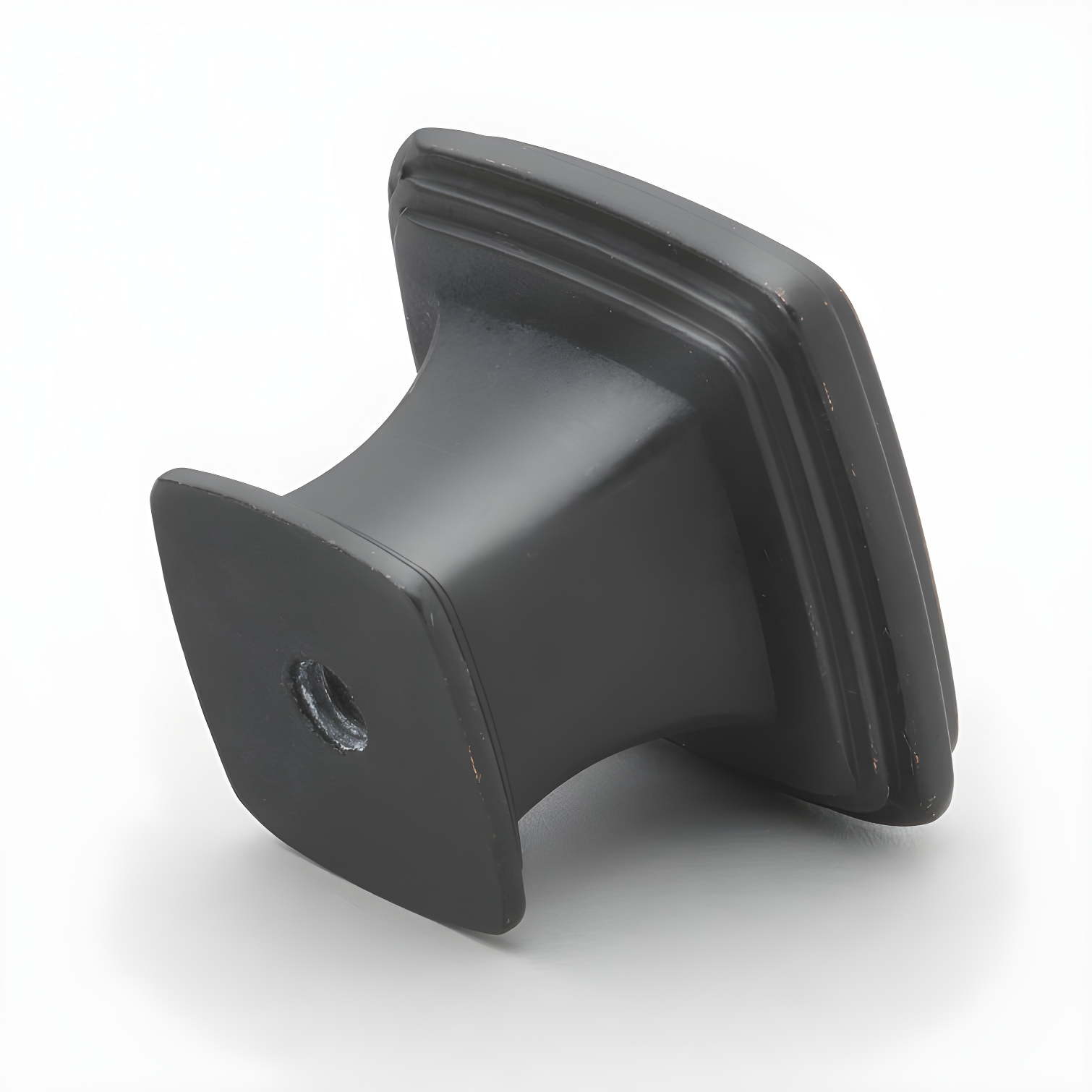 Deco 1 1/4" Length Square Knob