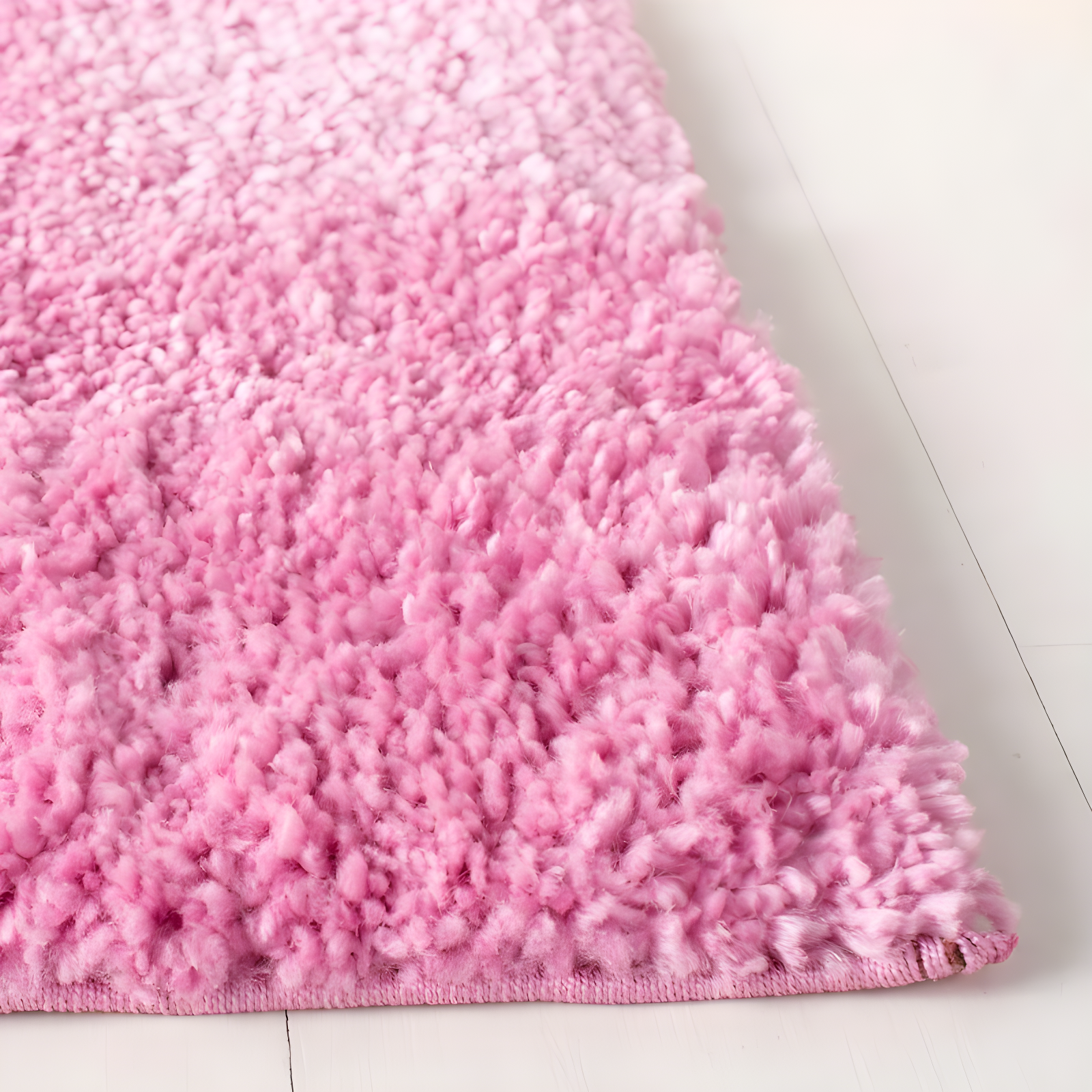 August Shag 900 AUG900 Power Loomed Indoor Area Rug - Pink - 6'x9' - Safavieh