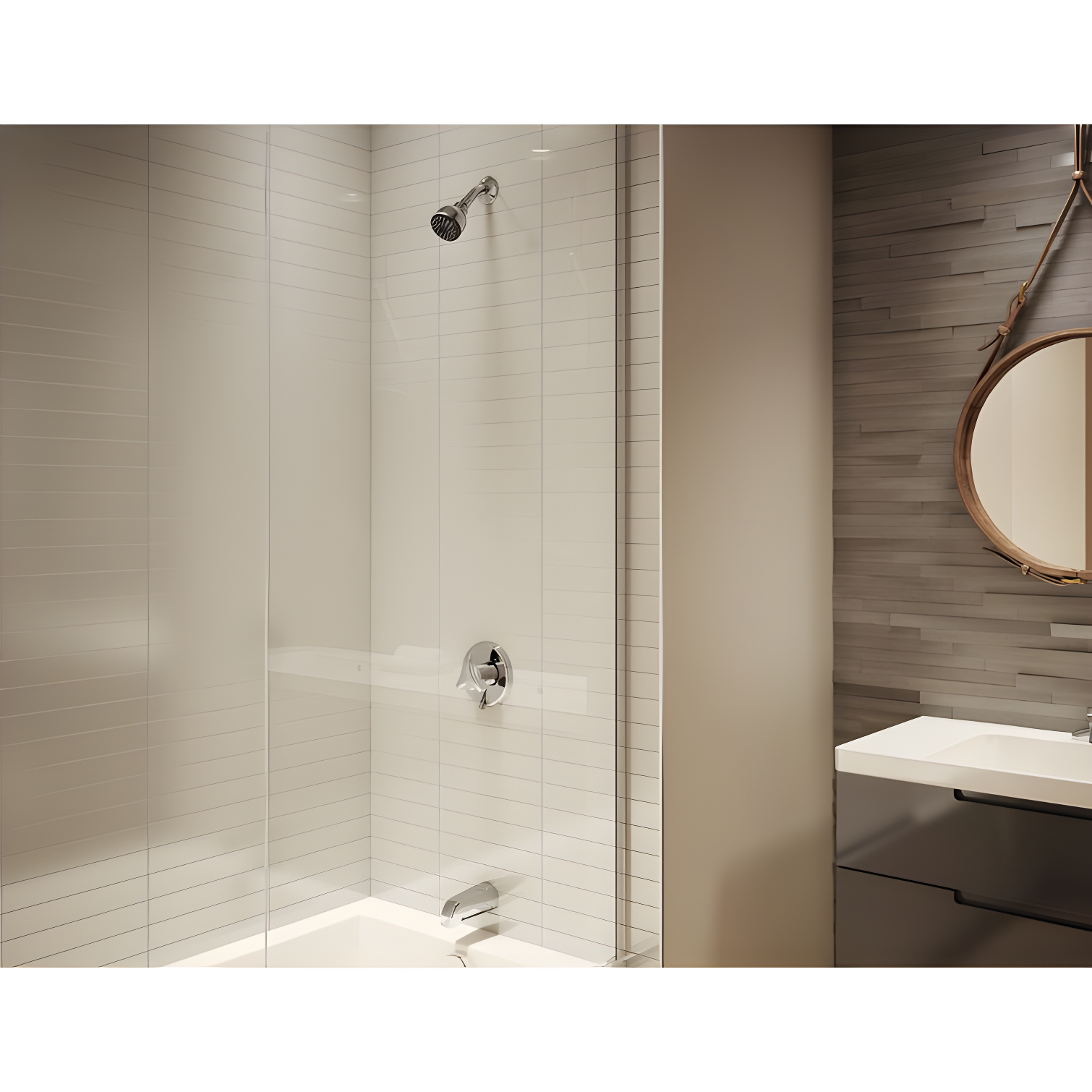 Origins Temptrol 1-Handle Pressure Balance Shower Valve in Chrome