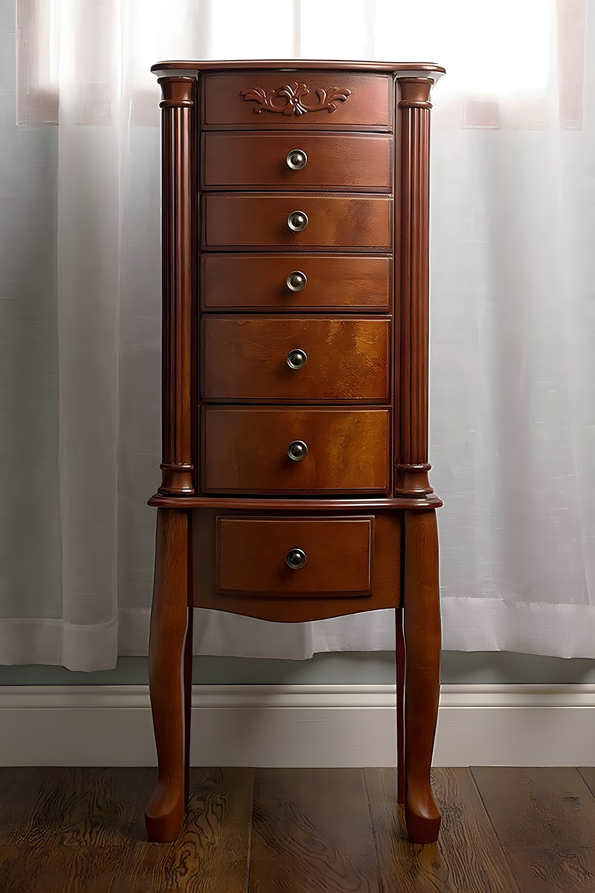 Hives & Honey Morgan Jewelry Armoire - Cherry