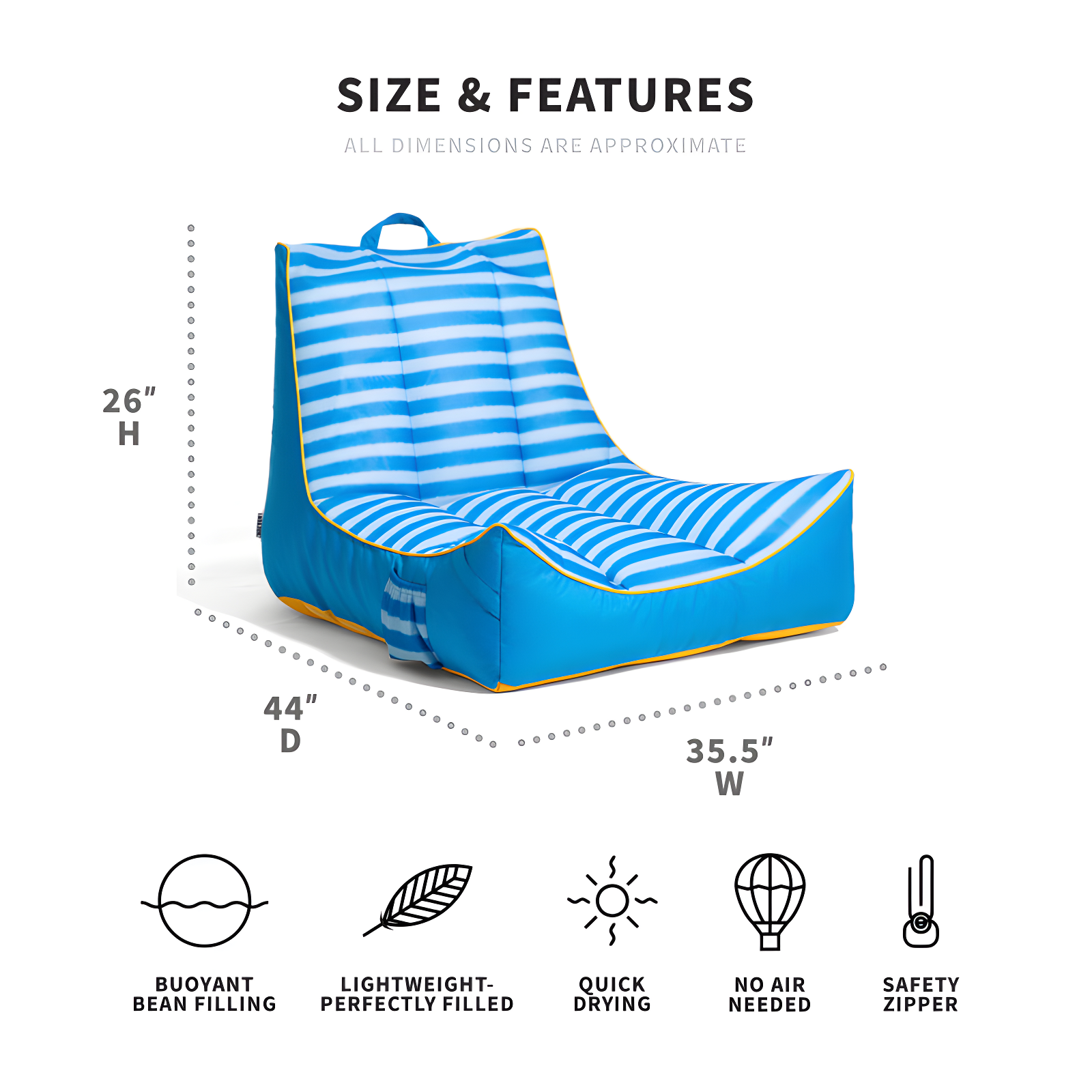 Big Joe Big Joe Captains Pool Float