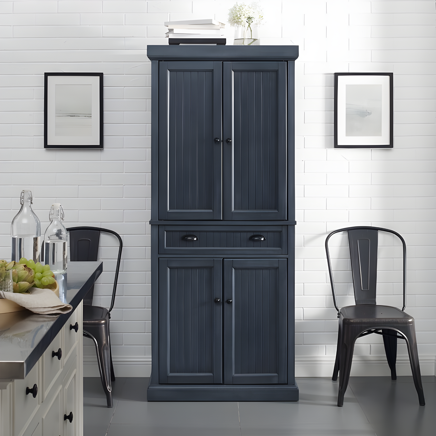 Seaside 72'' Kitchen Pantry