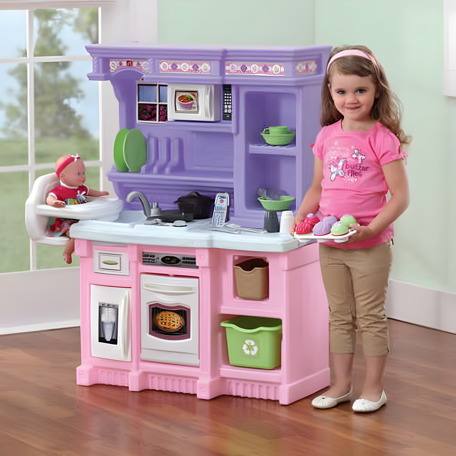 Step2 Step2 Little Bakers Toddler Pretend Play Toy Kitchen Set
