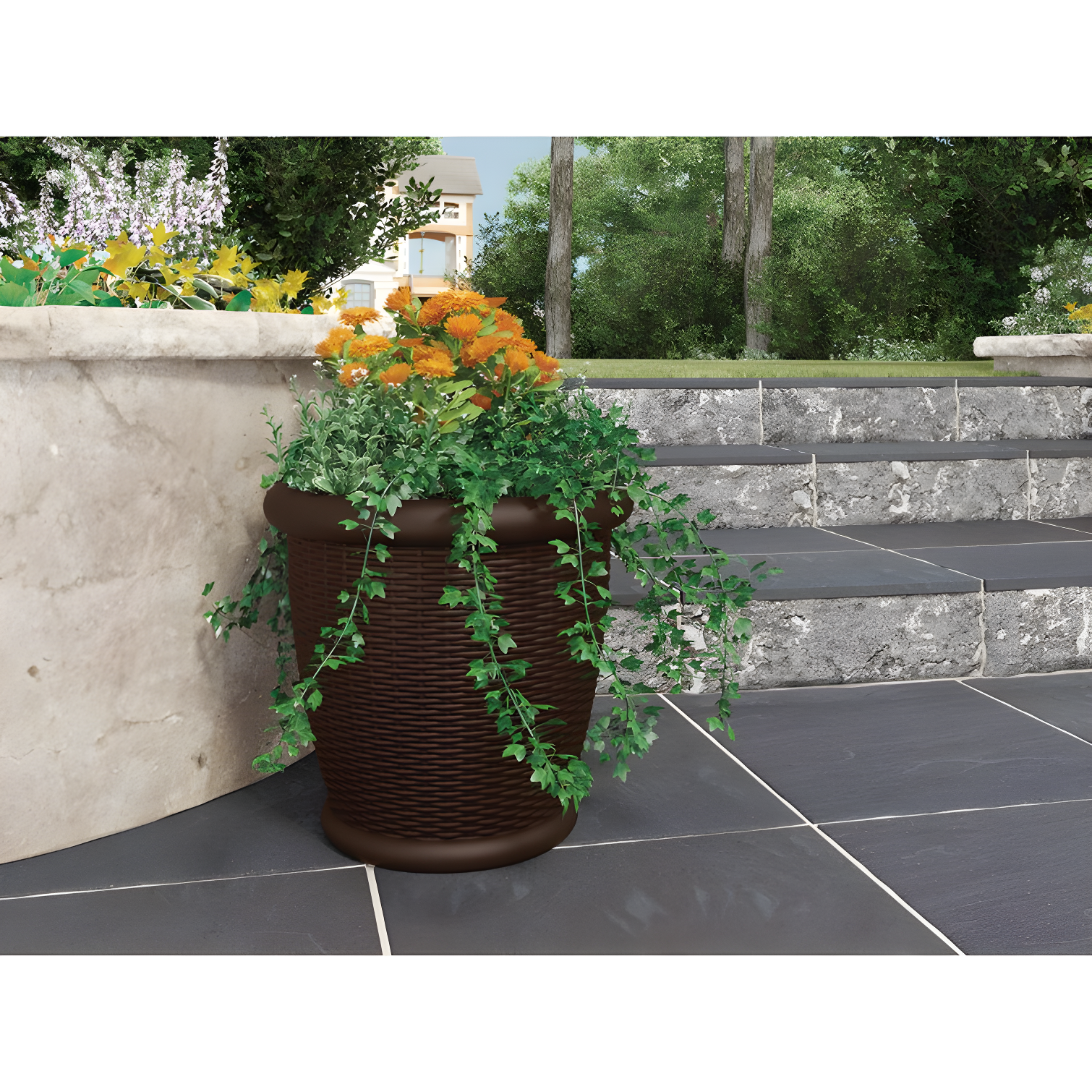 Suncast Pot Planter (Set of 2)
