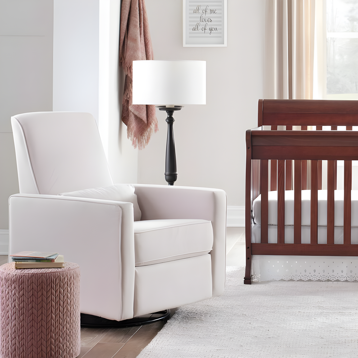 Piper Swivel Reclining Glider