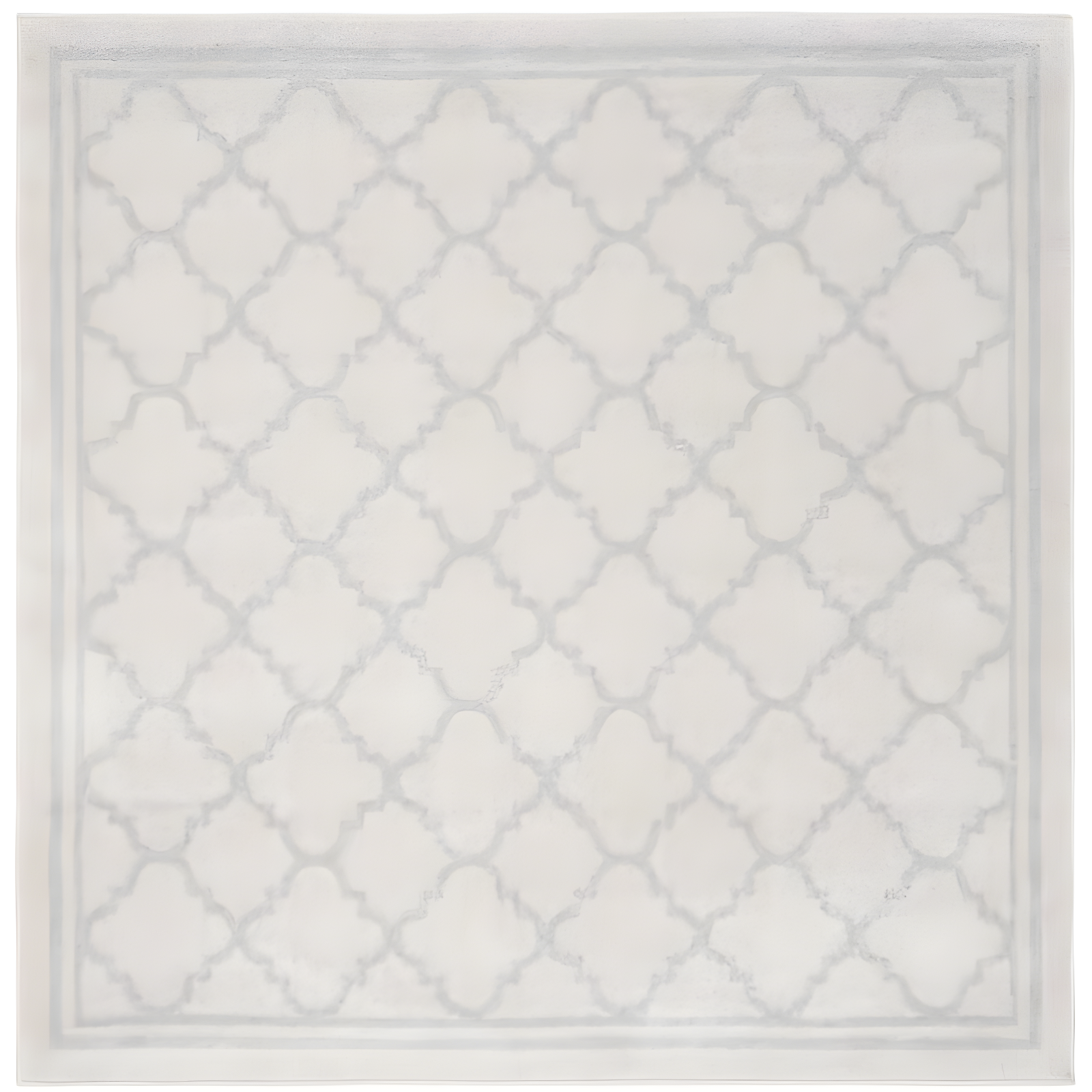 Amherst AMT422 Power Loomed Indoor Area Rug - Beige/Light Grey - 5'x5' - Safavieh