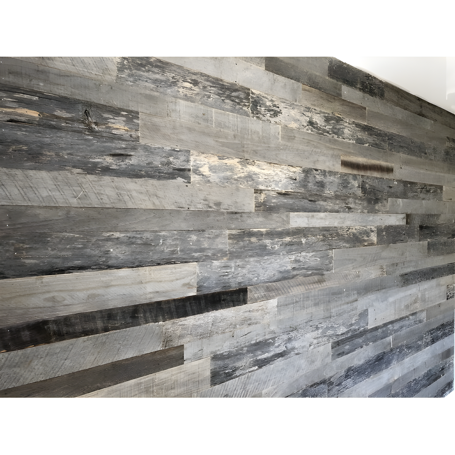 Random Width x Varying Length Barnwood Wall Paneling