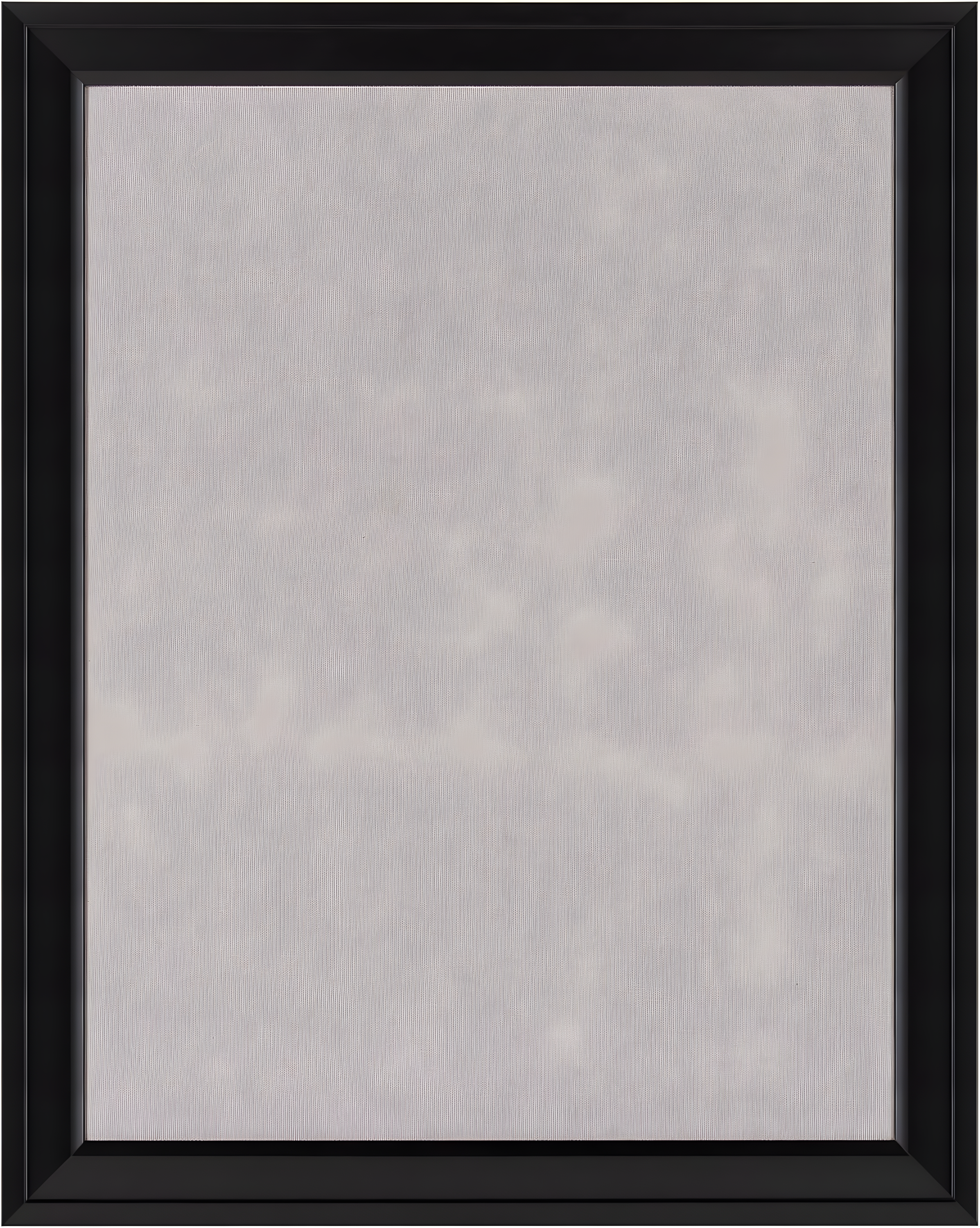 Black Framed Gray Linen Fabric Pinboard, 23.5 x 29.5