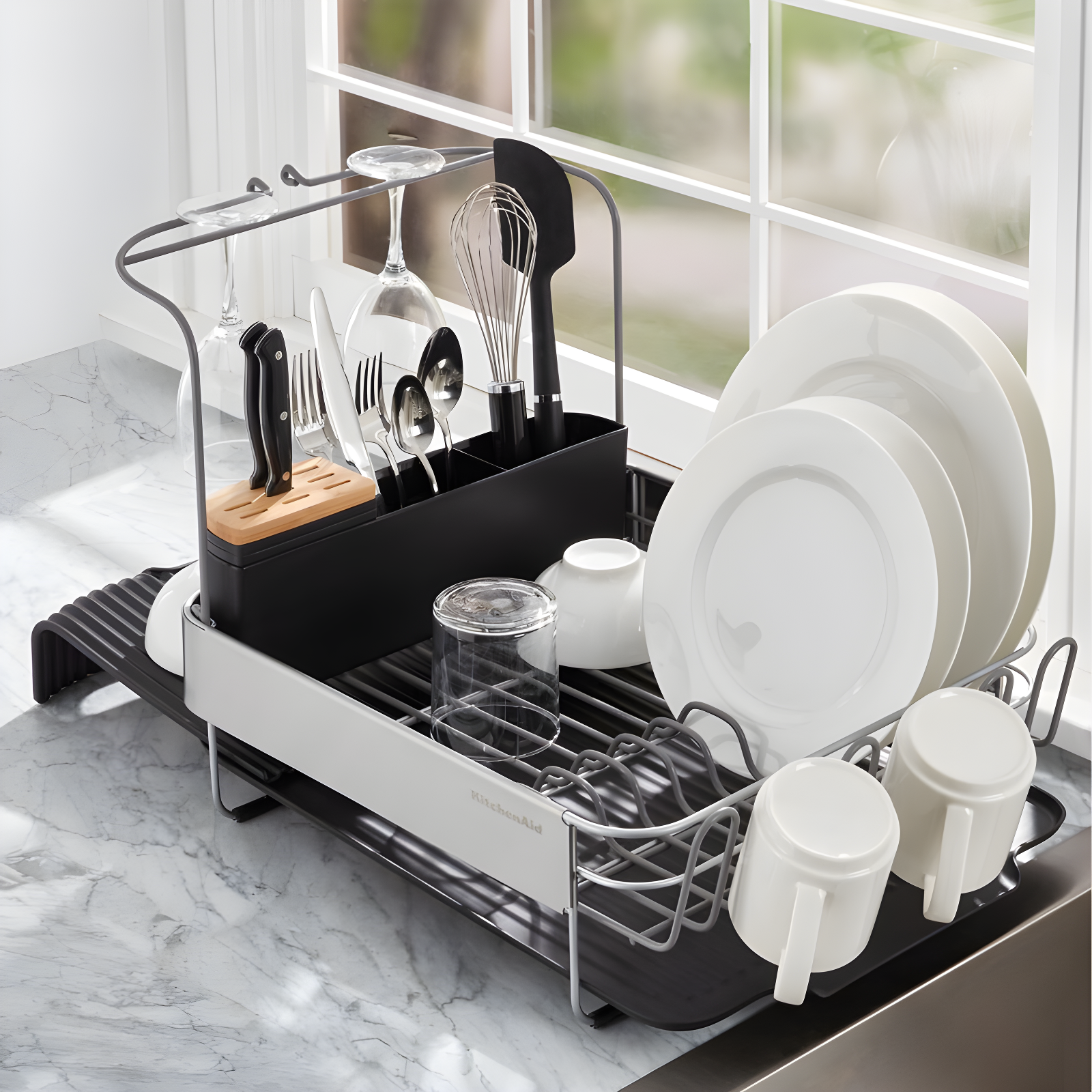 KitchenAid® Full Size Expandable Dish-Drying Rack