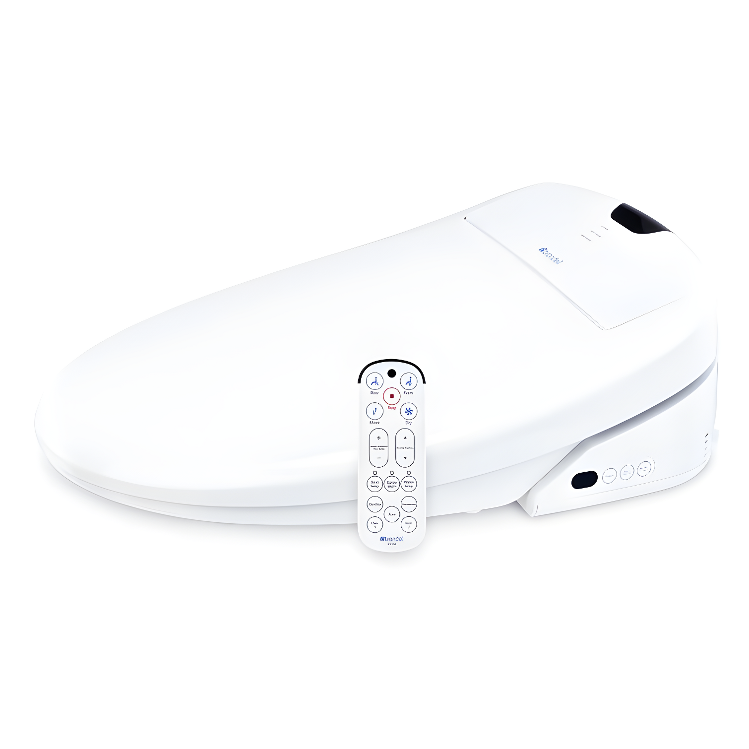 Brondell S1400-RW Swash 1400 Luxury Bidet Toilet Seat Round