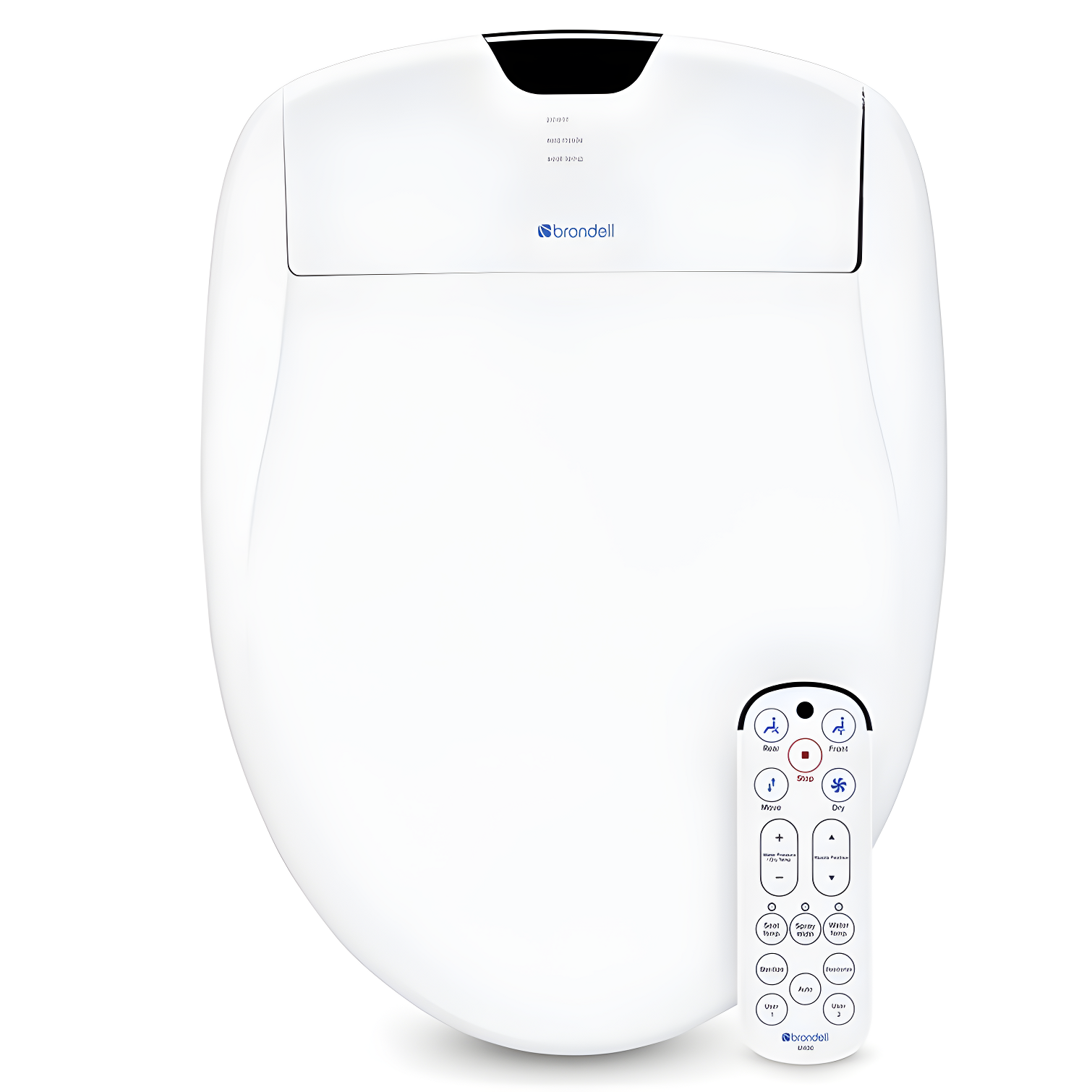 Brondell S1400-RW Swash 1400 Luxury Bidet Toilet Seat Round
