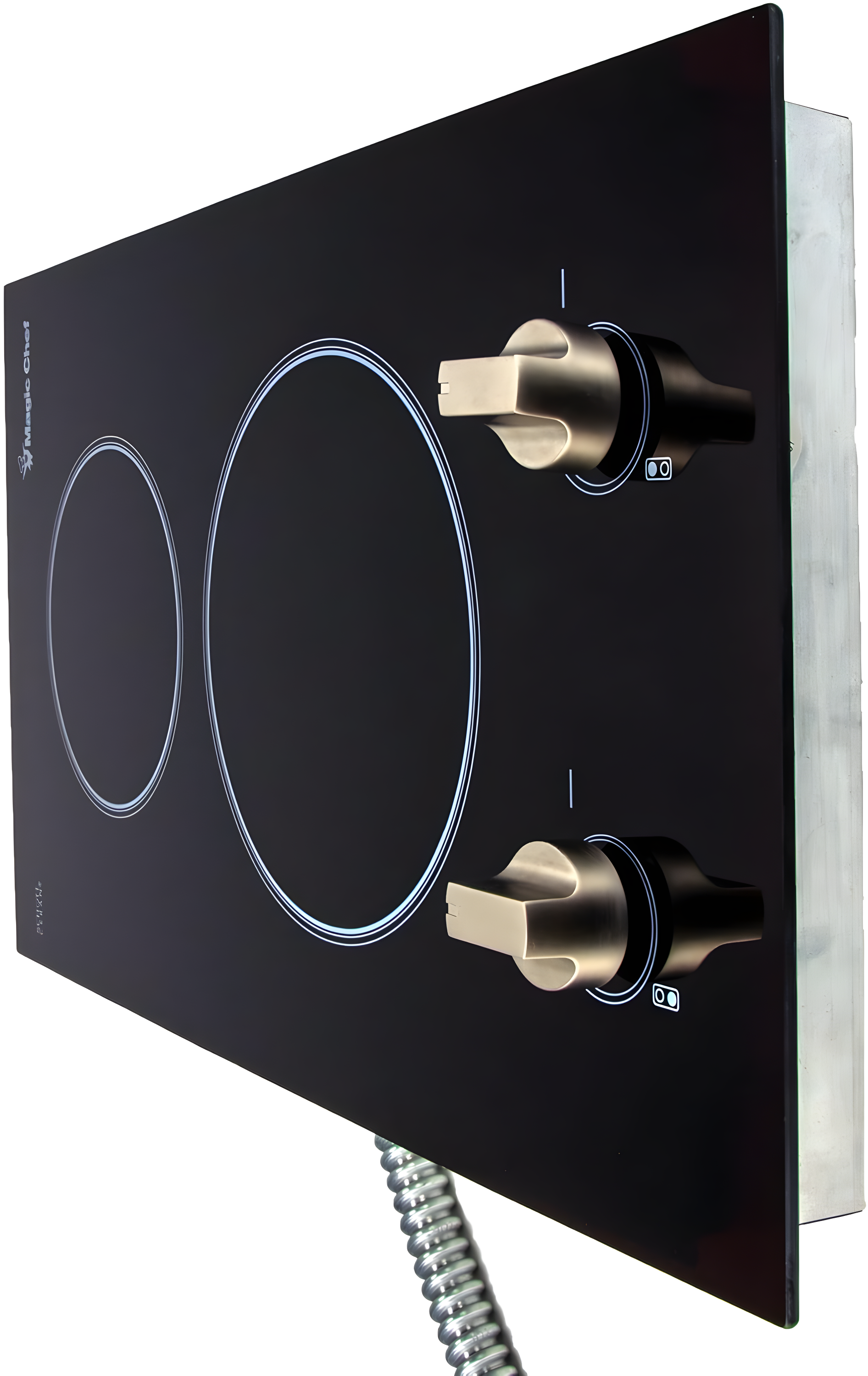 Magic Chef MCSCTE12BG2 12-in. 120V Built-in Electric Radiant 2-Burner Cooktop