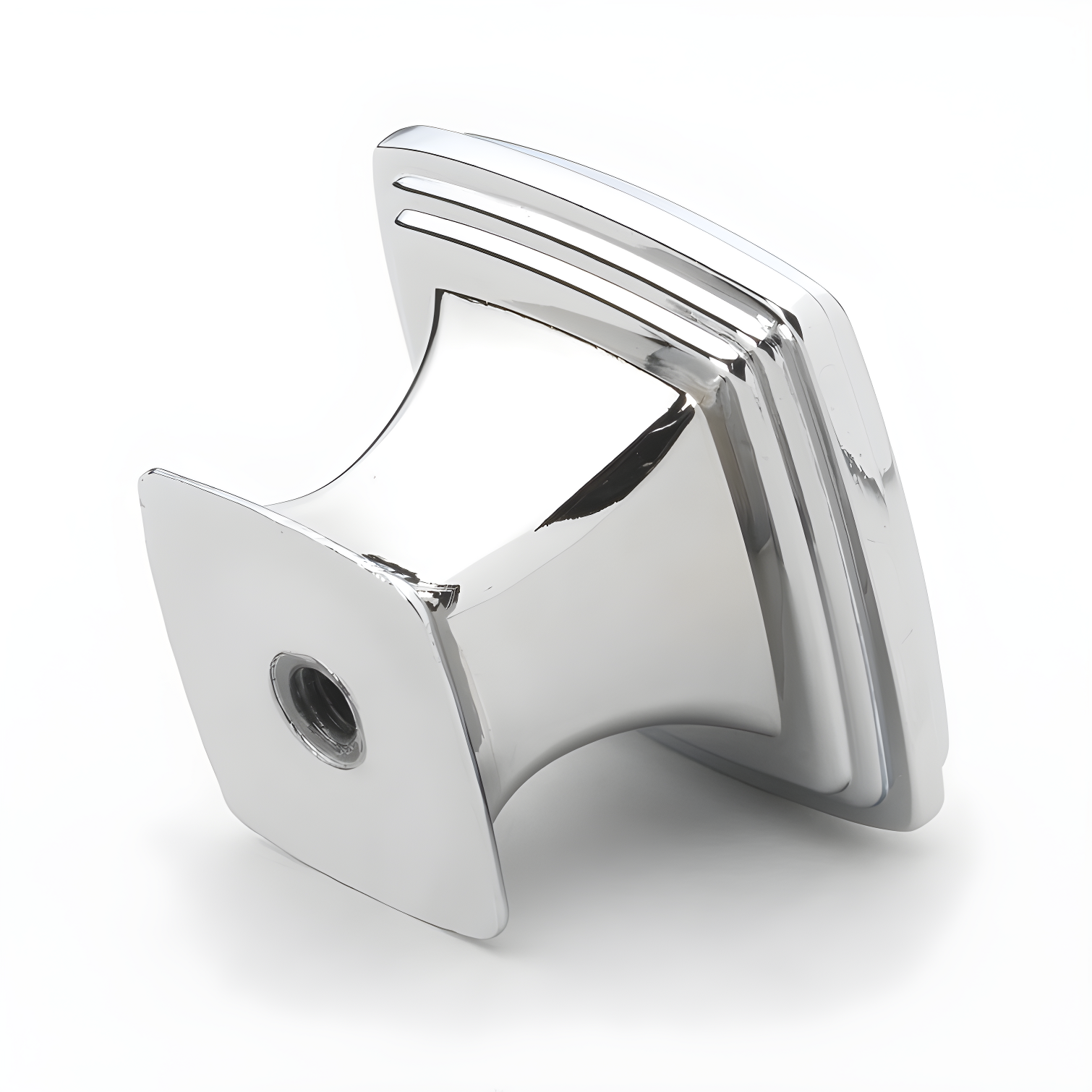 Deco 1 1/4" Length Square Knob