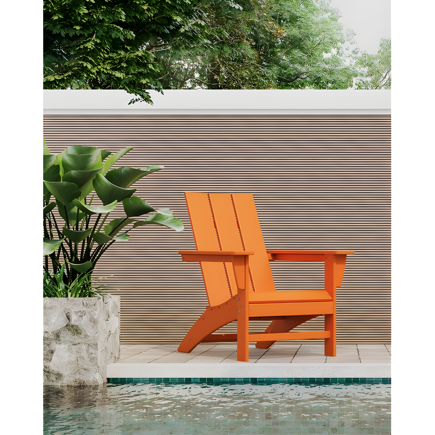 Modern Adirondack Outdoor Adirondack Chair
