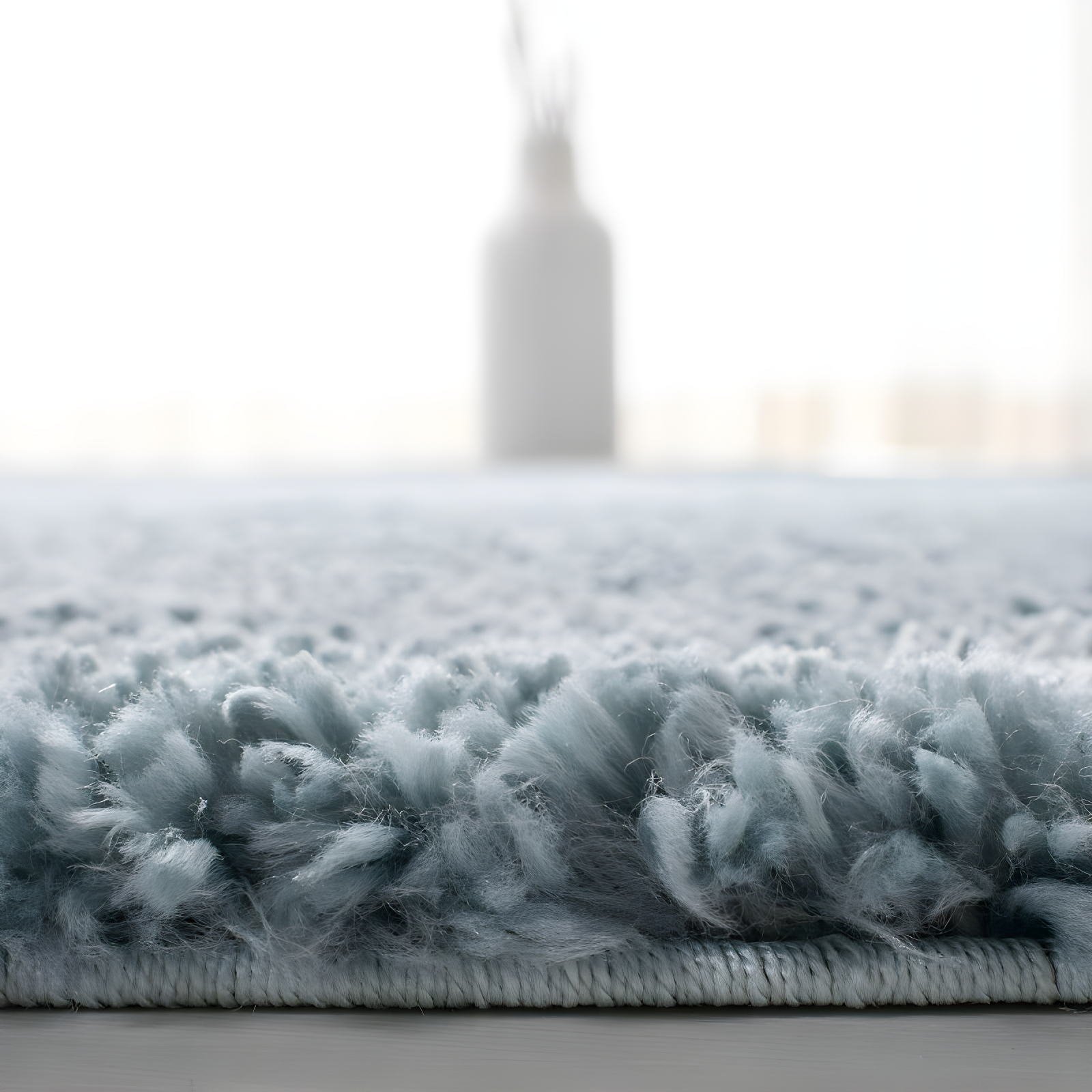 August Shag 900 AUG900 Power Loomed Indoor Area Rug - Aqua - 8'x10' - Safavieh
