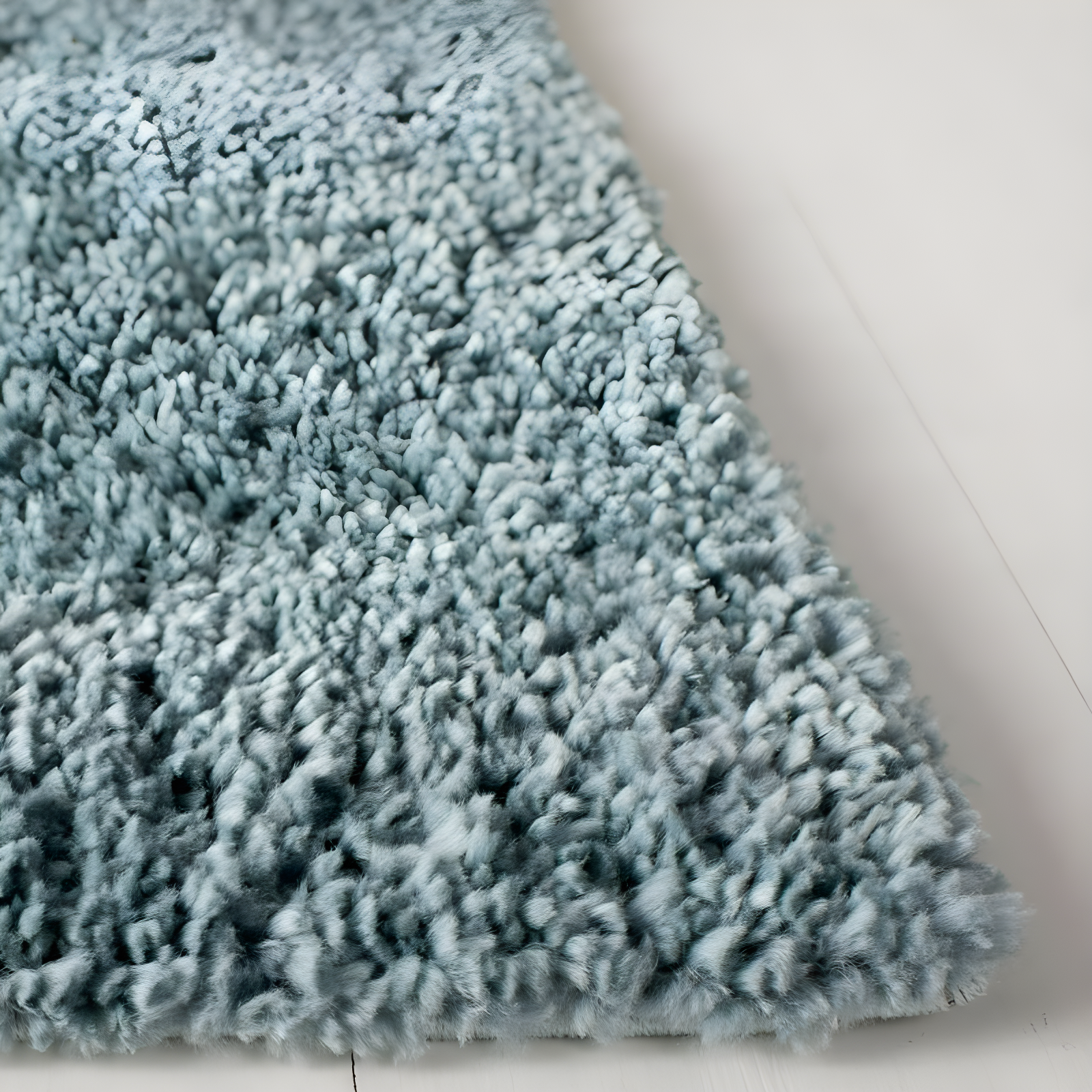 August Shag 900 AUG900 Power Loomed Indoor Area Rug - Aqua - 8'x10' - Safavieh