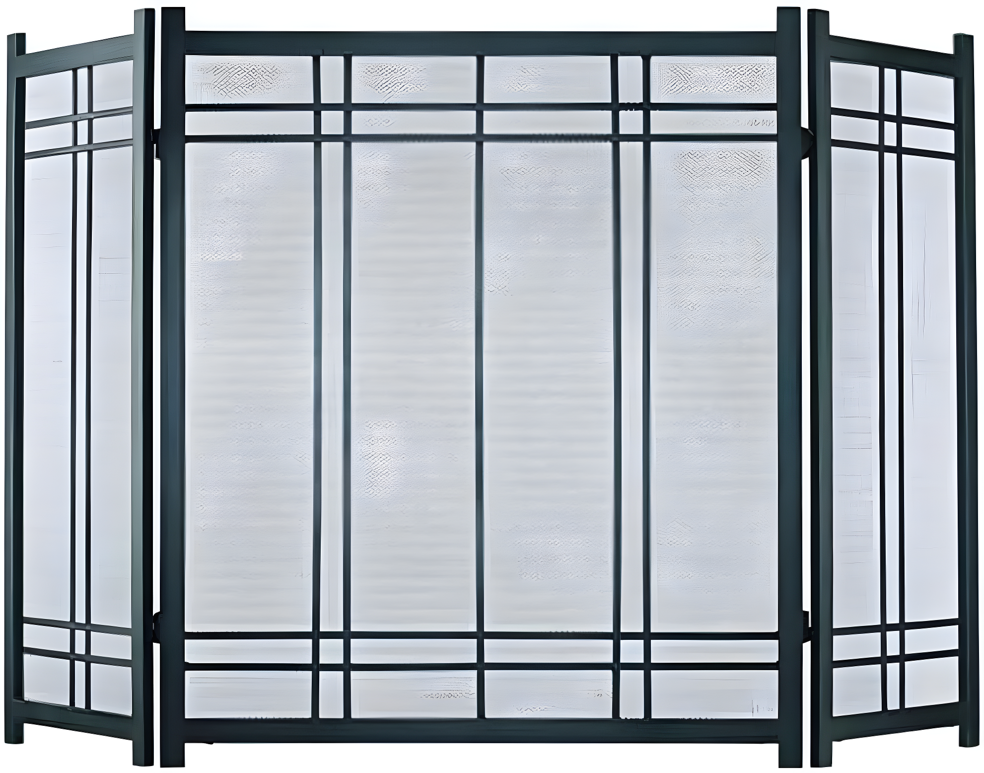 Pleasant Hearth FA016SA Preston Steel Fireplace Screen