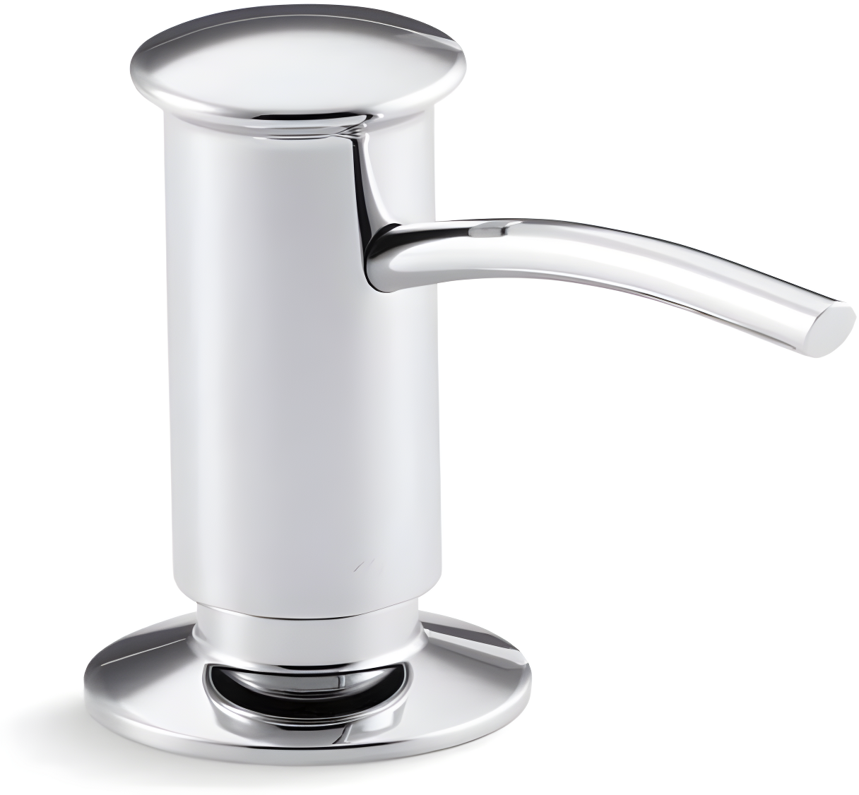 Contemporary Design Refillable Soap Dispenser, Lotion Dispenser for Bathroom or Kitchen