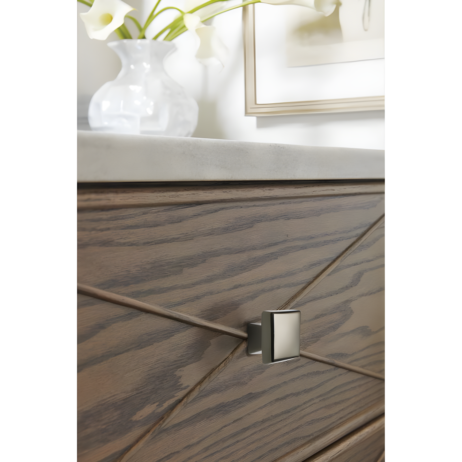 Amerock Blackrock 1-1/2 inch (38mm) Length Gunmetal Cabinet Knob