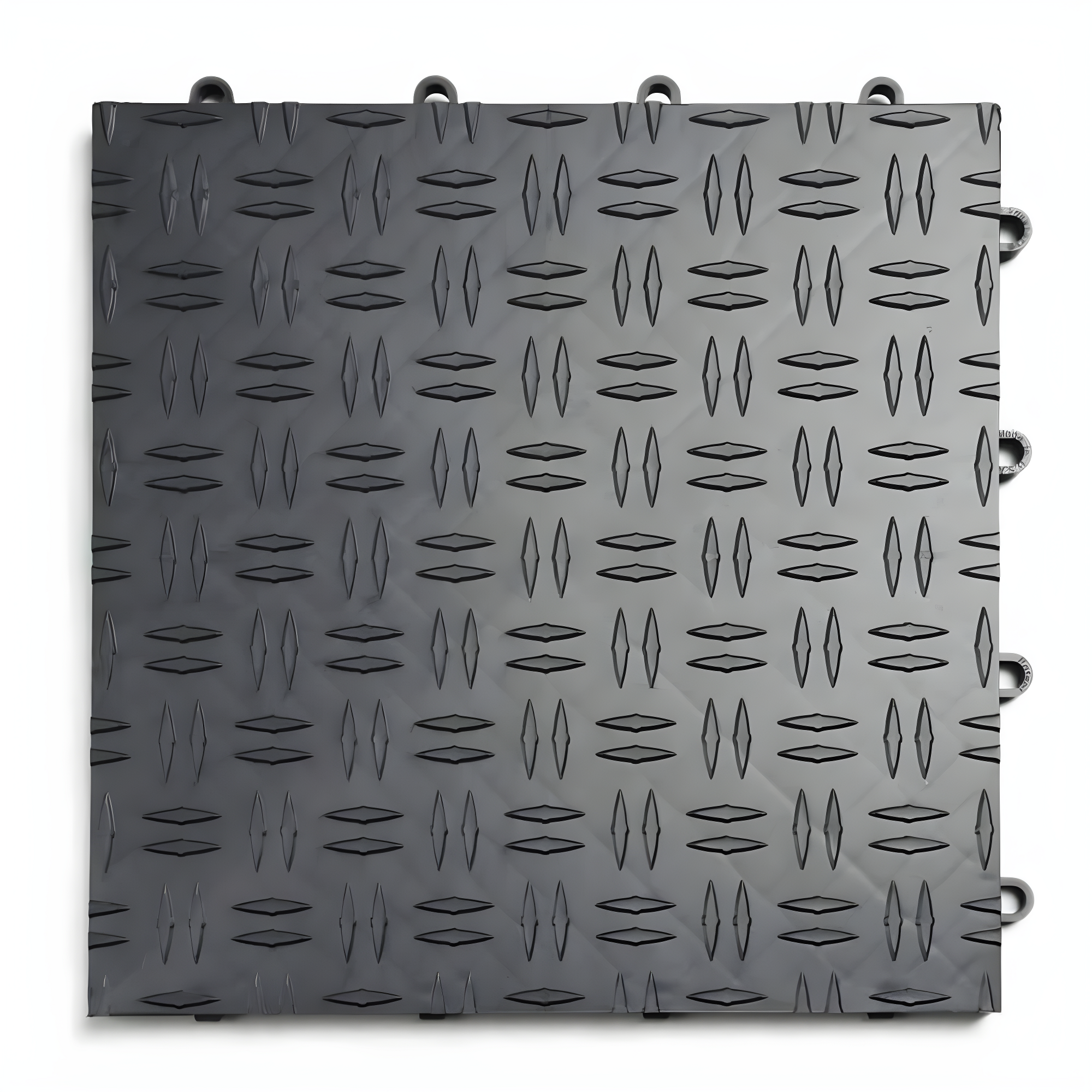 Diamond MotorDeck 12'' W x 12'' L Garage Flooring Tiles in Black