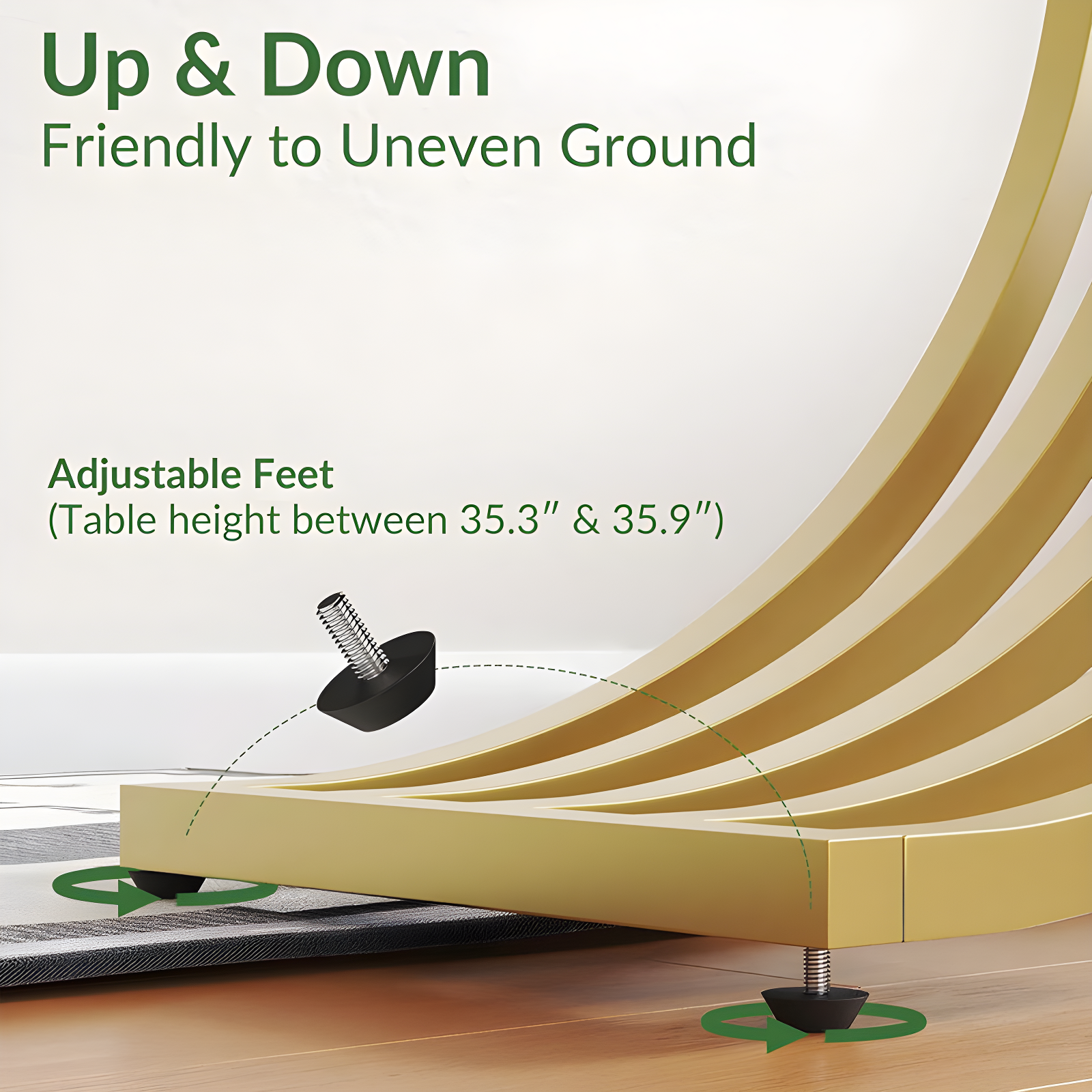 Console Table - Entryway Table for Living Room, Modern Sofa Accent Table with White Faux Marble Top