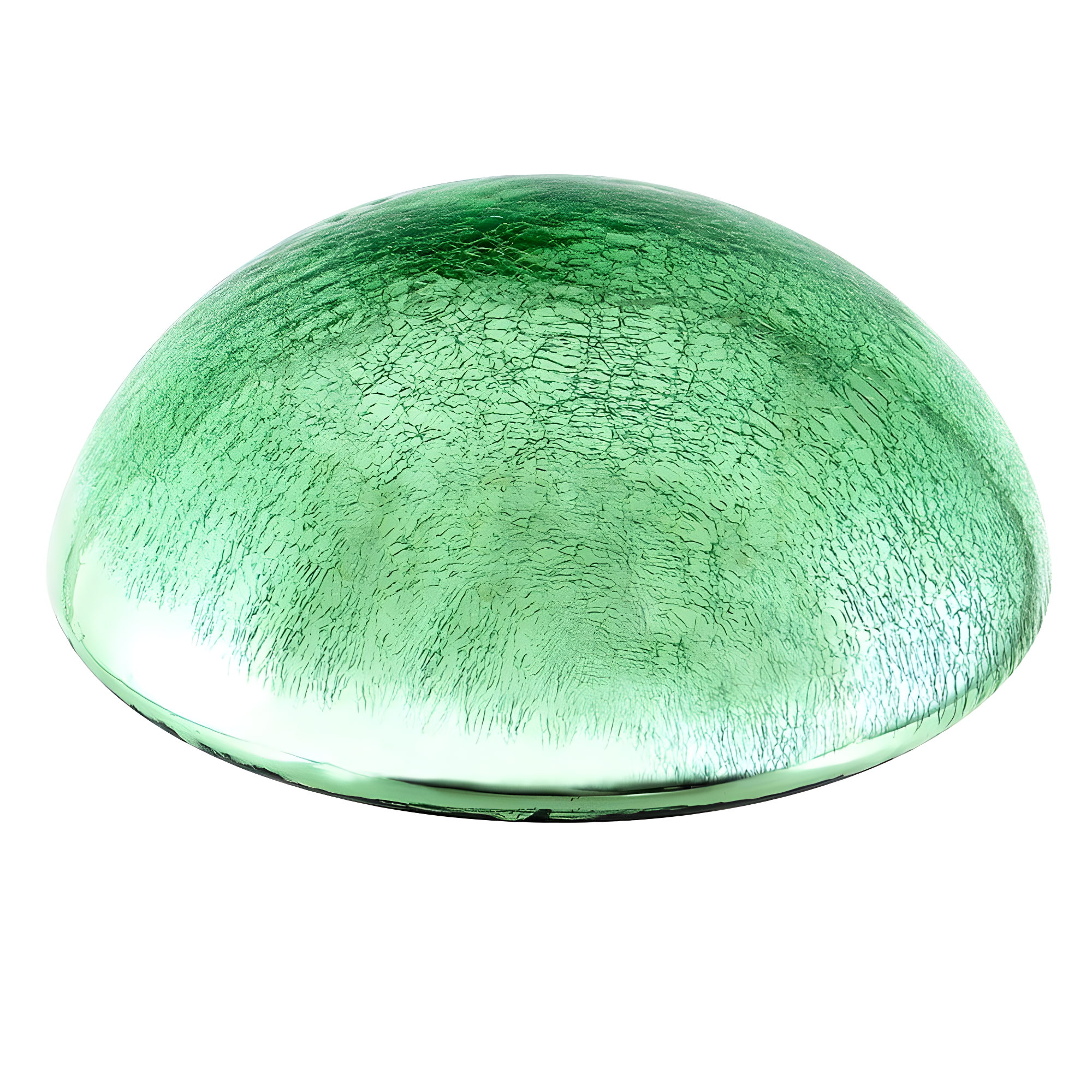 Achla Designs Crackle Glass Garden Toadstool Gazing Ball, Light Green