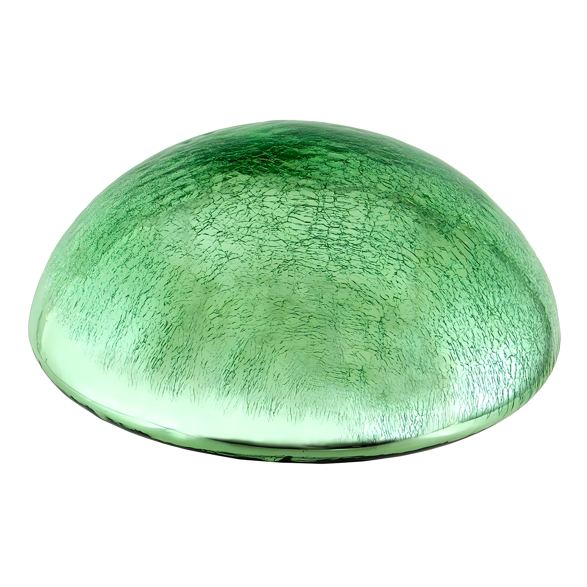 Achla Designs Crackle Glass Garden Toadstool Gazing Ball, Light Green