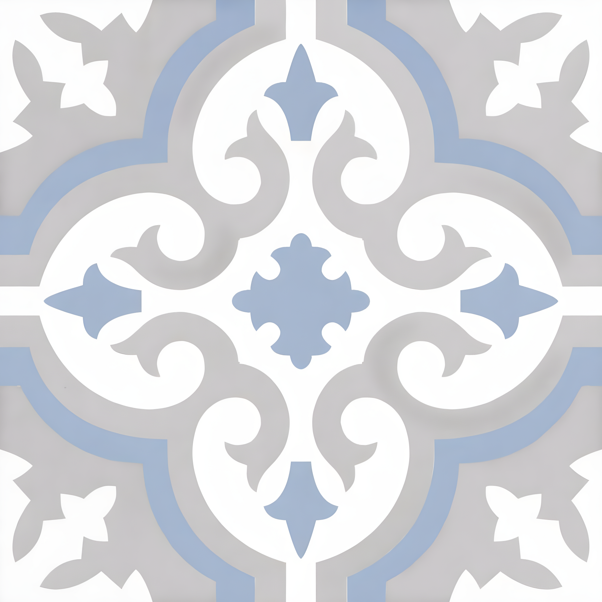 SAMPLE-Bliss 8" x 8" Porcelain Spanish / Moroccan Wall & Floor Tile