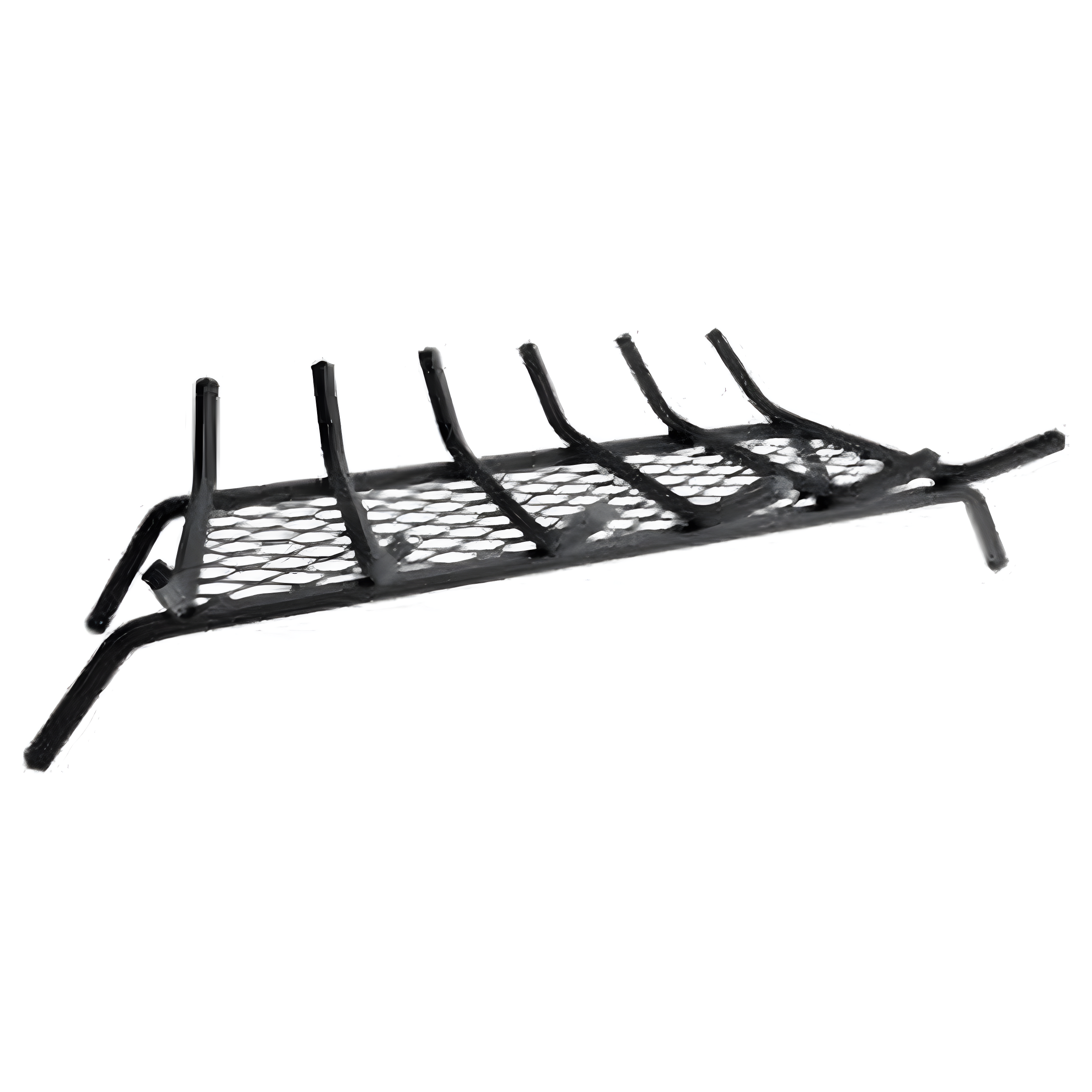 14.5 in. Black Steel Fireplace Grate