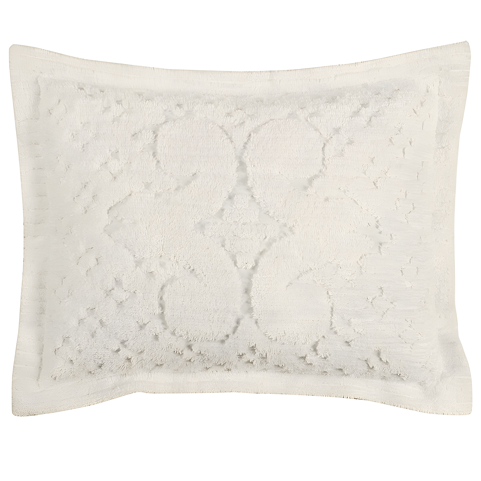 Ashton 100% Cotton Floral Medallion Tufted  Pillow Shams