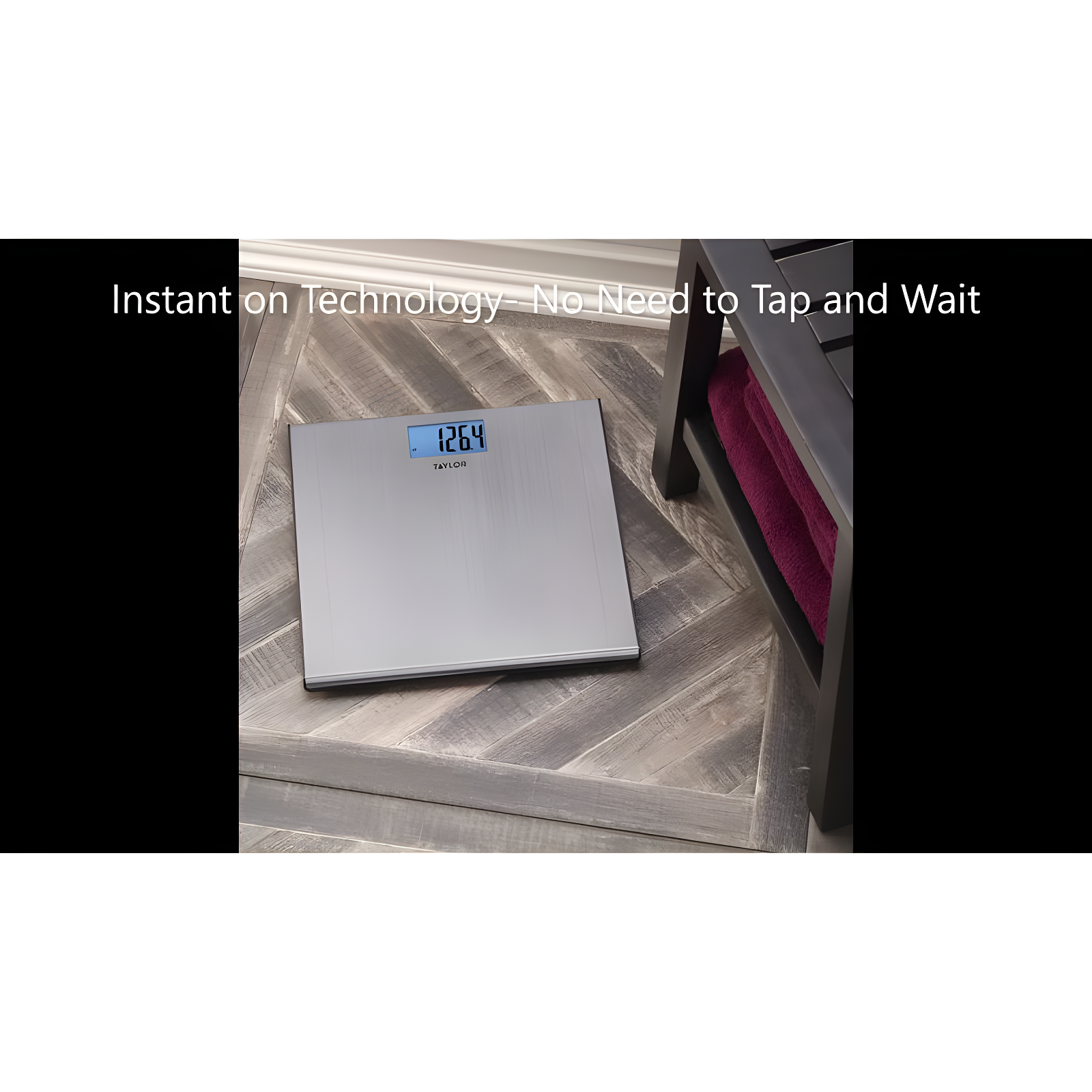 Taylor Digital Thin Stainless Steel Bathroom Scale