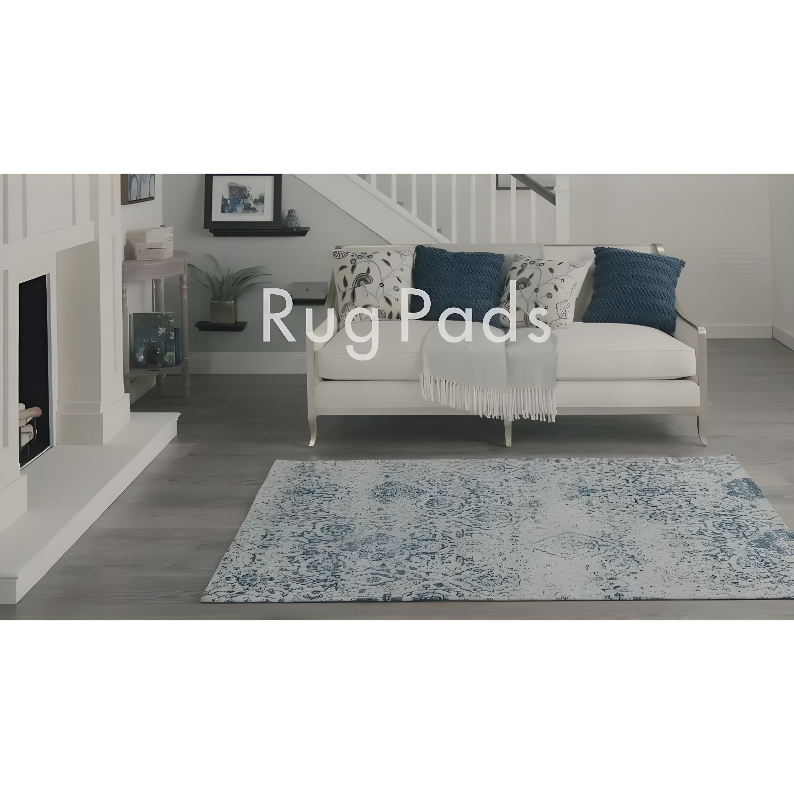 Nourison Shiftloc Ivory Rug Pad PS21 Ivory 3'4" x 5'