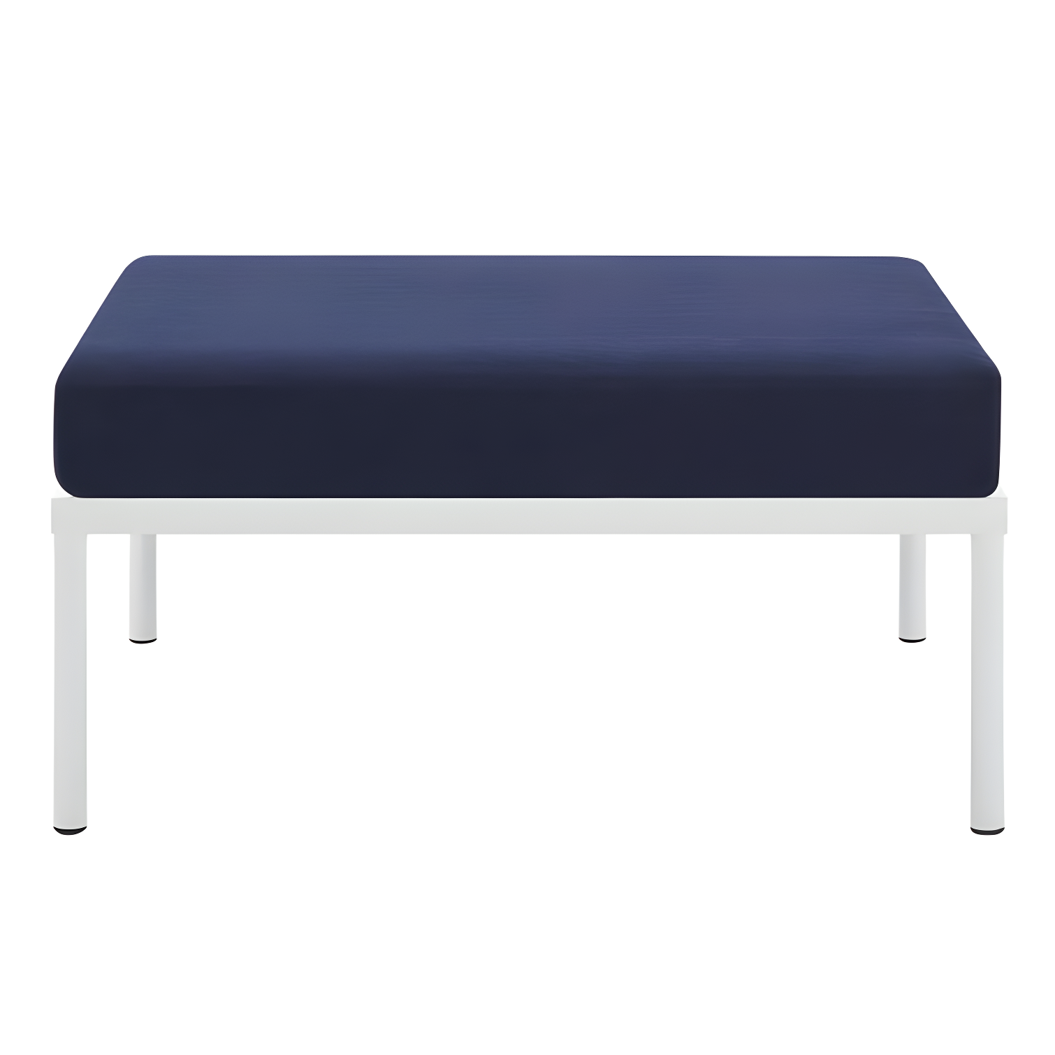 Harmony Sunbrella Outdoor Patio Aluminum Ottoman by Modway