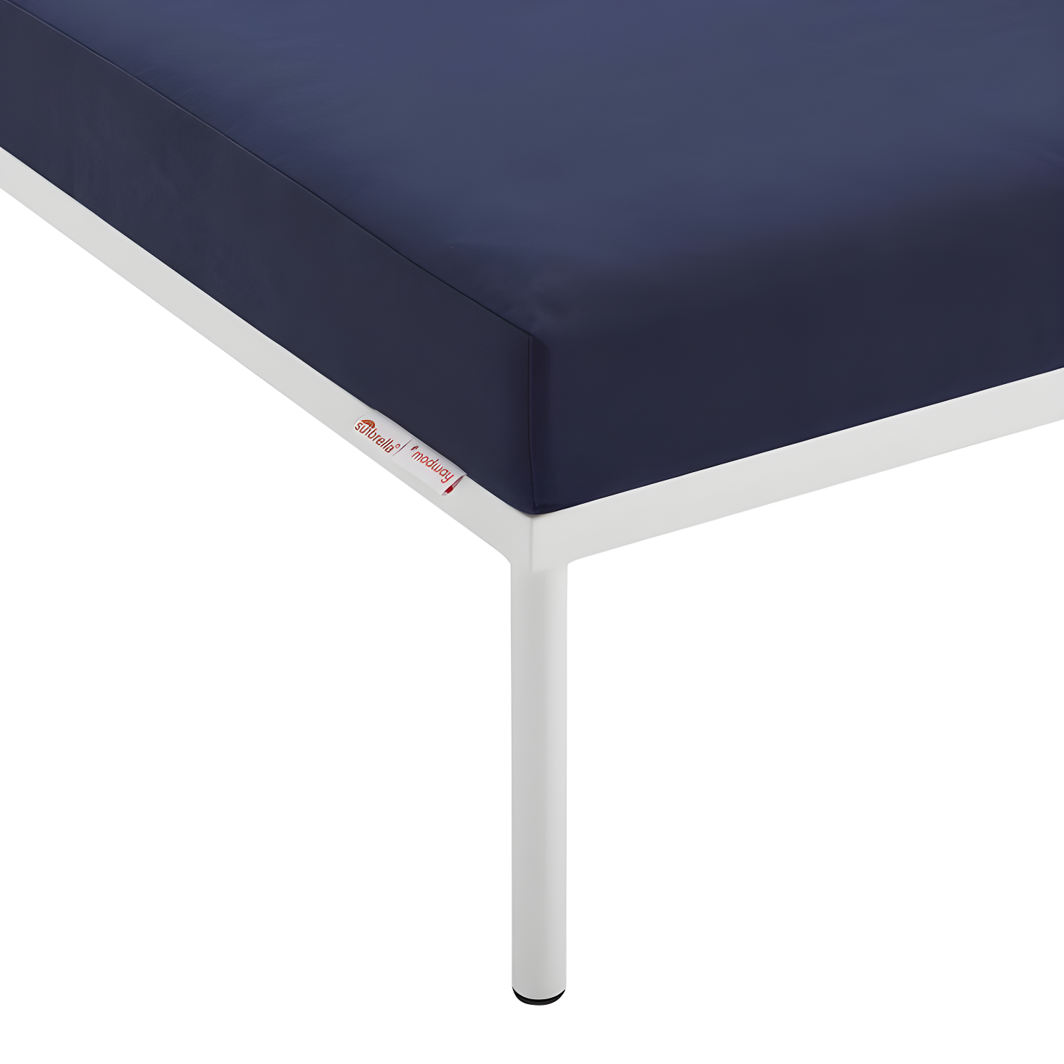 Harmony Sunbrella Outdoor Patio Aluminum Ottoman by Modway
