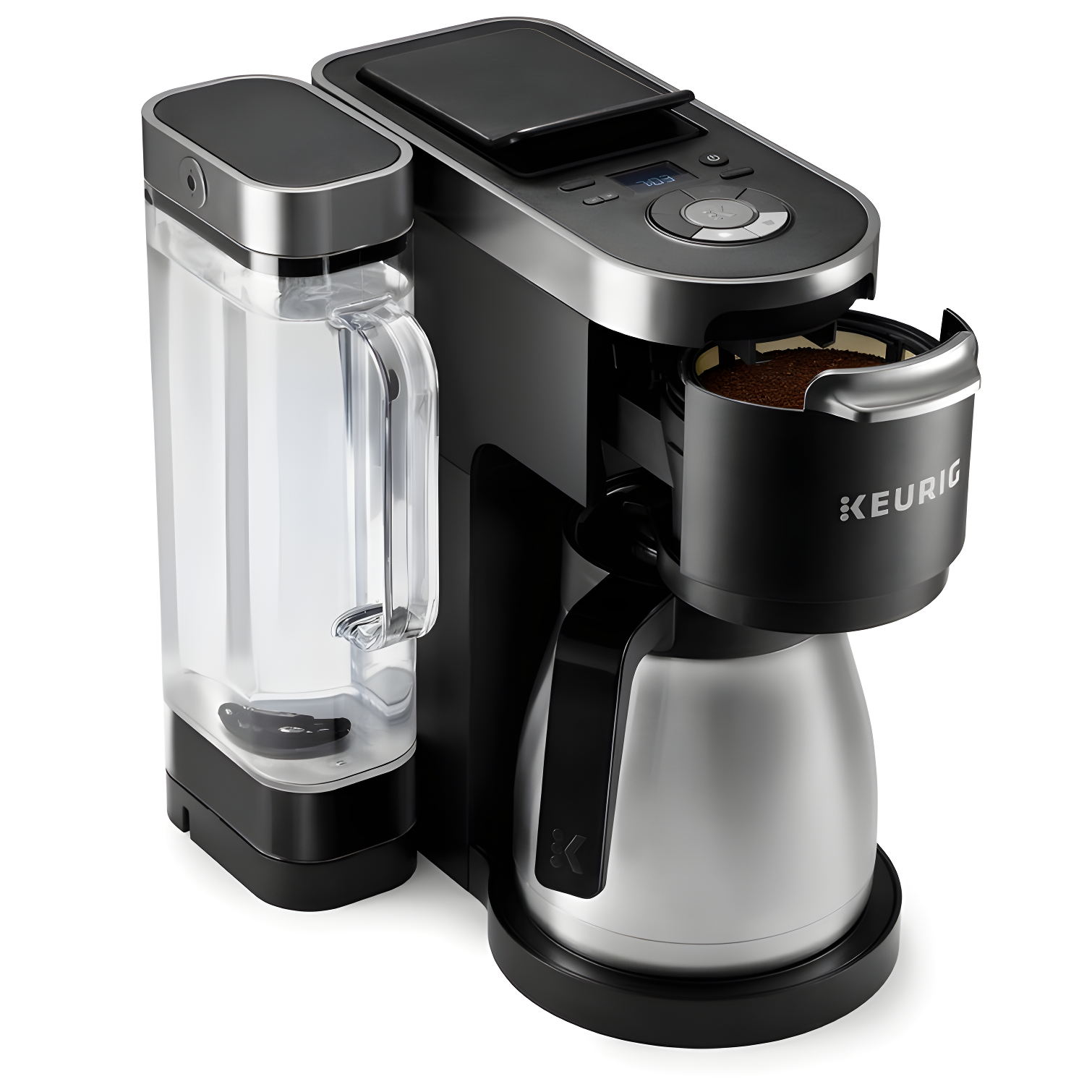 Keurig K-Duo Plus Coffee Maker, with Single-Serve K-Cup Pod, and 12 Cup Carafe Brewer
