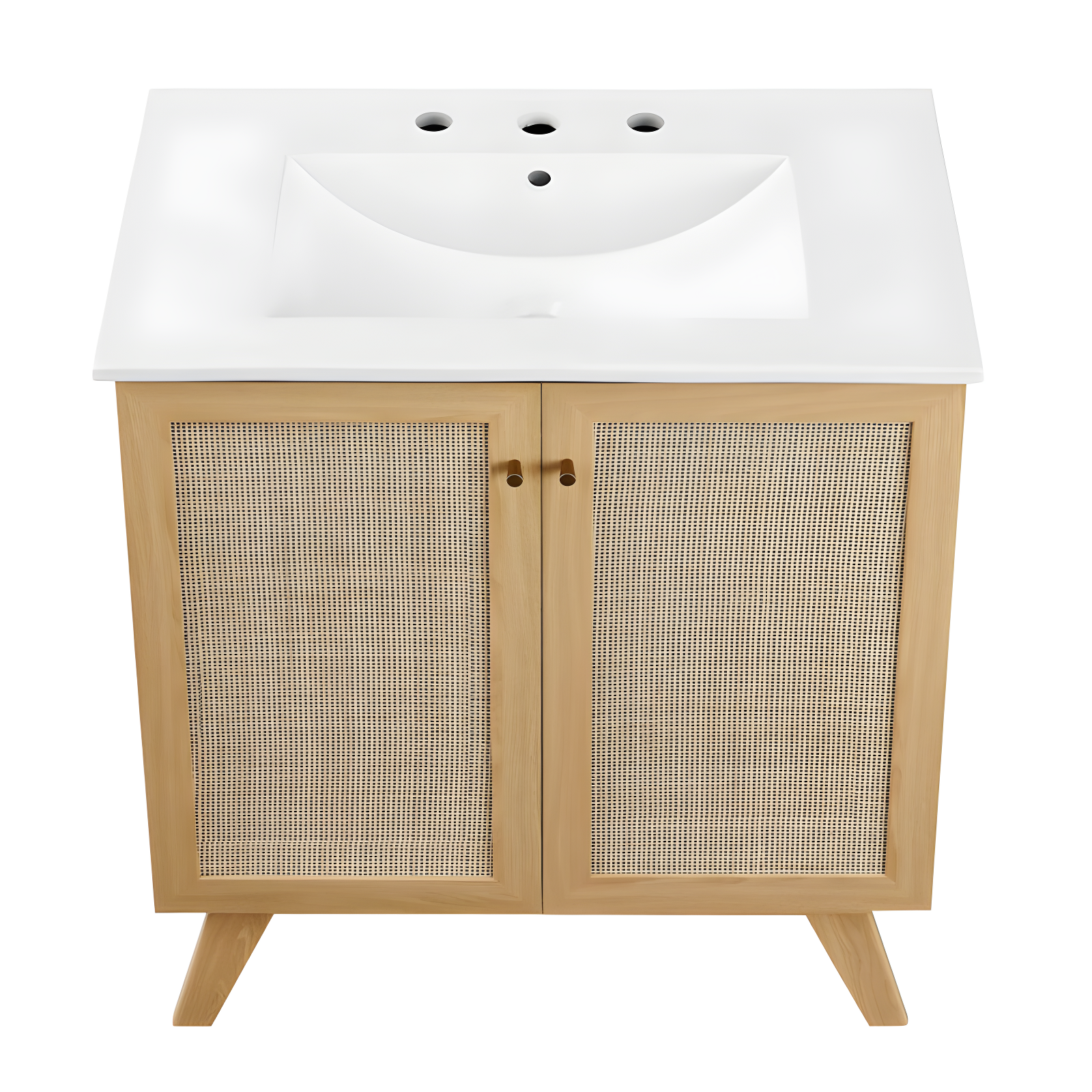 Modway Modway Soma 30'' Free Standing Single Bathroom Vanity with Manufactured Wood Top