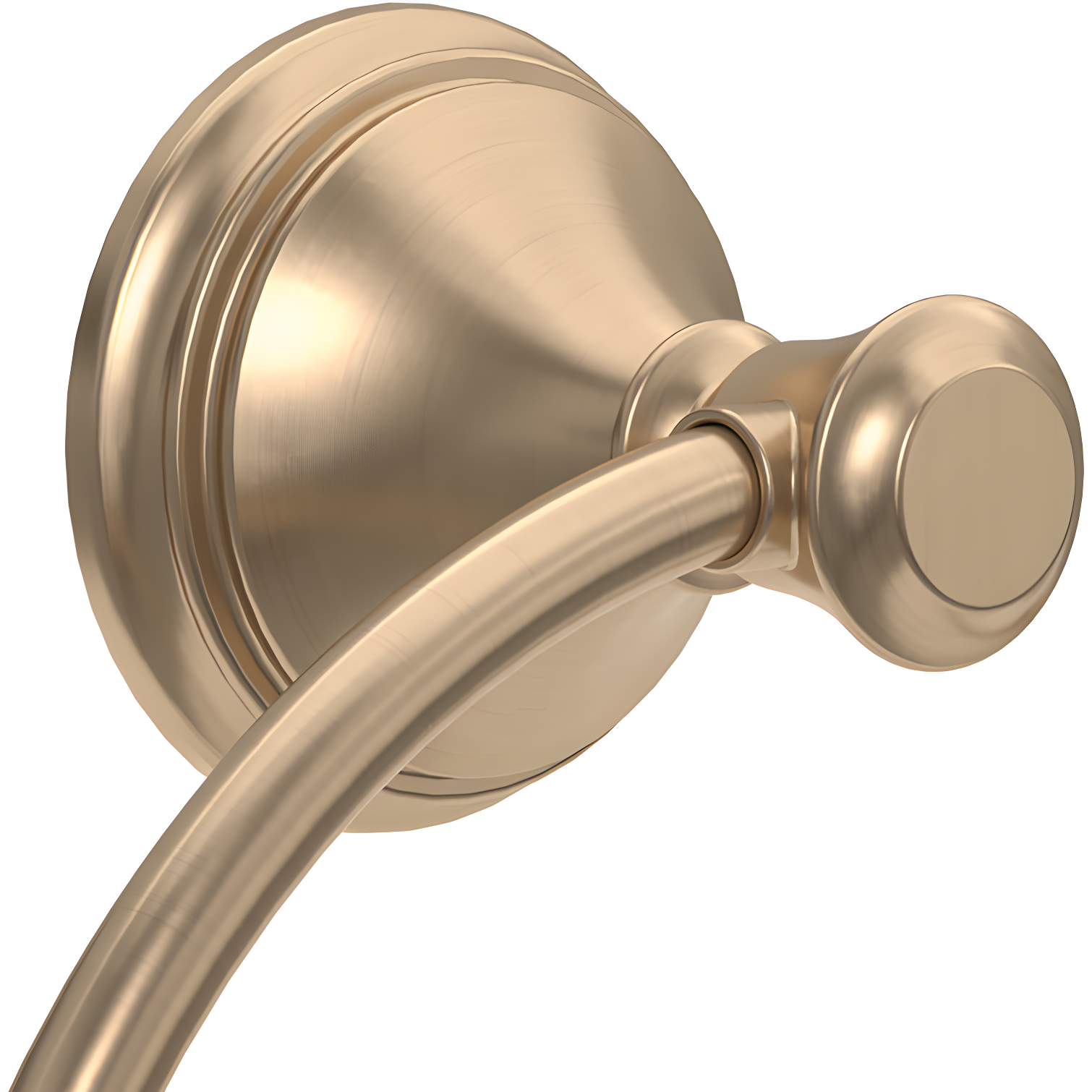 Cassidy Wall Mount Round Open Towel Ring Bath Hardware Accessory in Venetian Bronze