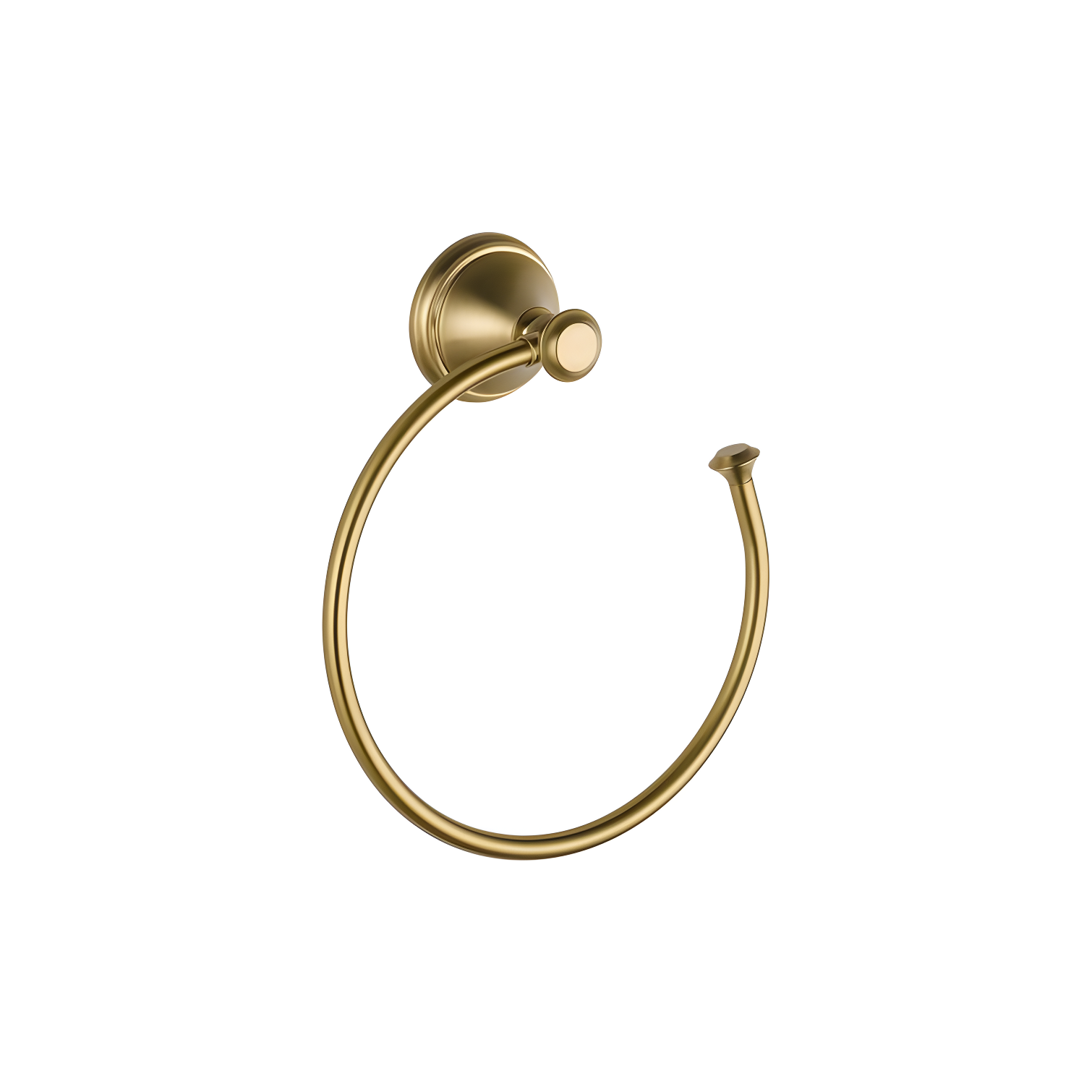 Cassidy Wall Mount Round Open Towel Ring Bath Hardware Accessory in Venetian Bronze