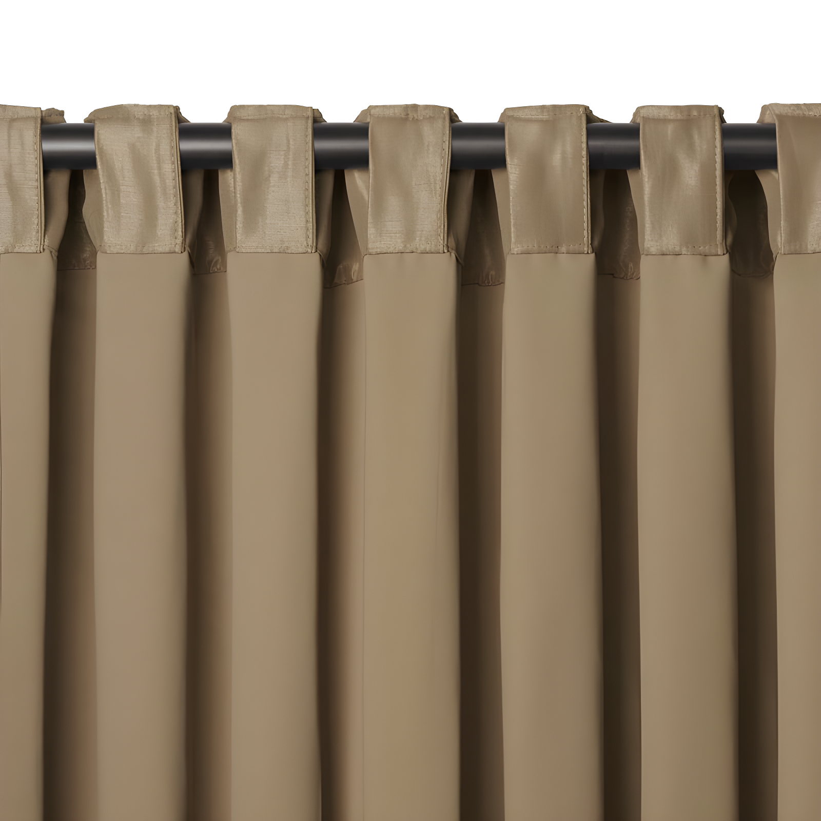 All Seasons Single Blackout Window Curtain Panel - 52" x 95" - Antique Gold - Elrene Home Fashions