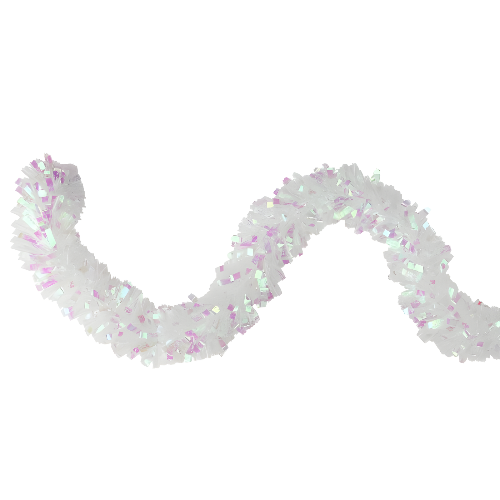 12' Christmas Tinsel Garland - Unlit
