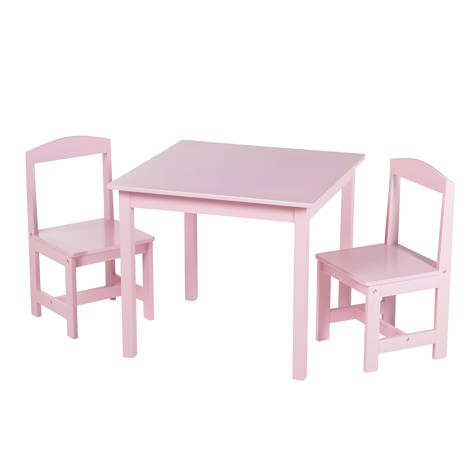 3pc Madeline Kids' Table and Chair Set Pink - Buylateral: Toddler Table, MDF Frame, Laminate Top, 50 lb Capacity
