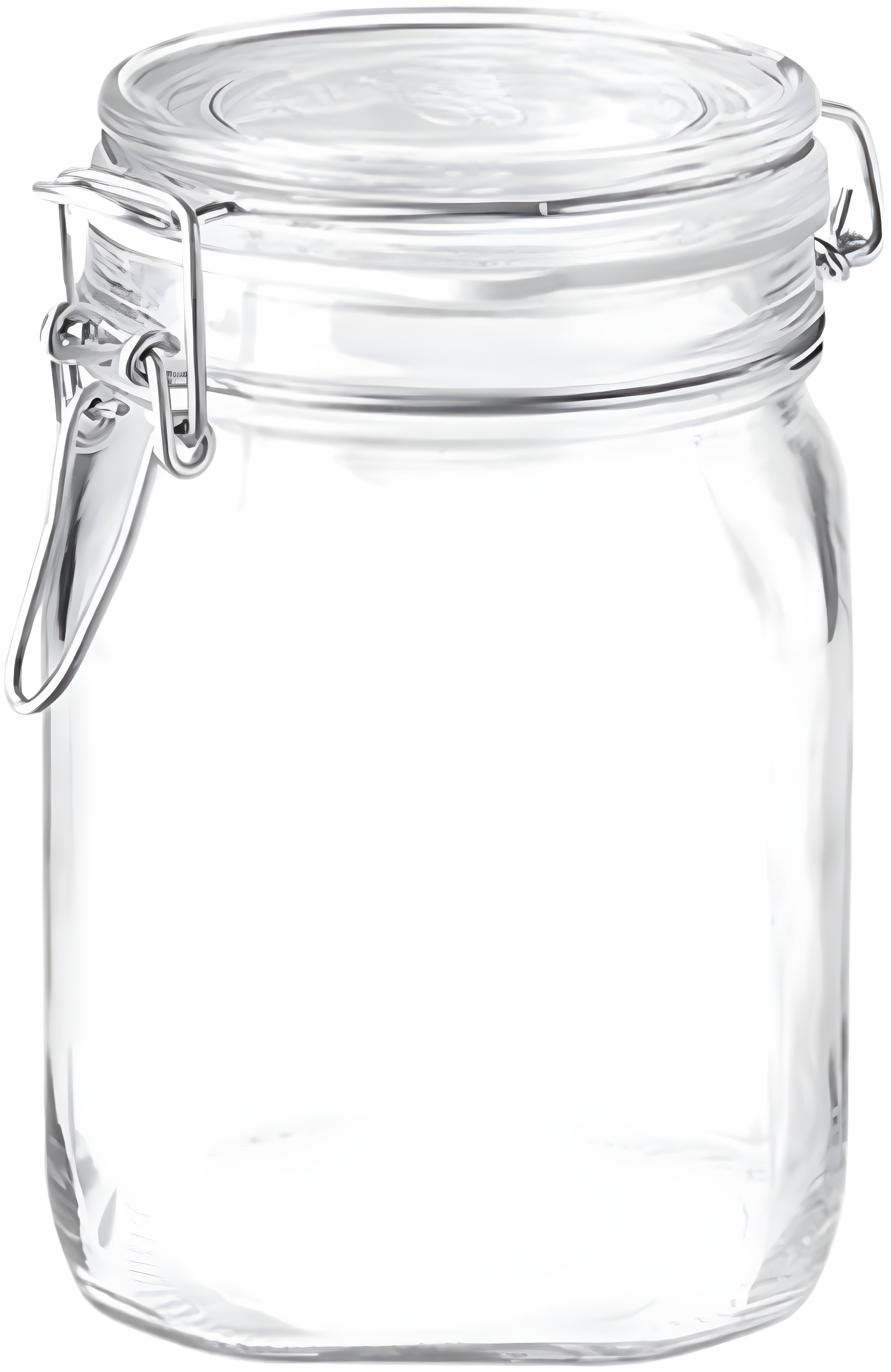 Bormioli Rocco Fido Clear Jar, 33-3/4-Ounce