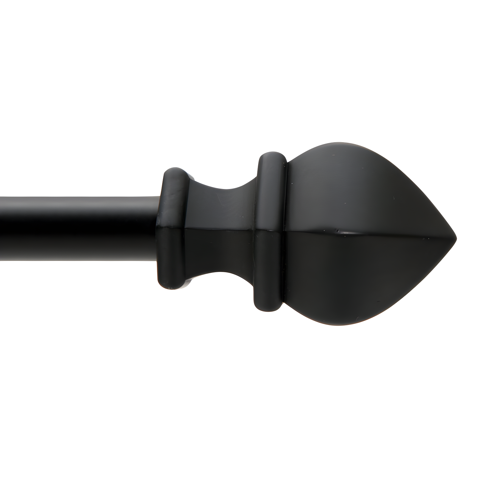 Kenney Steel Overall Width Single Curtain Rod