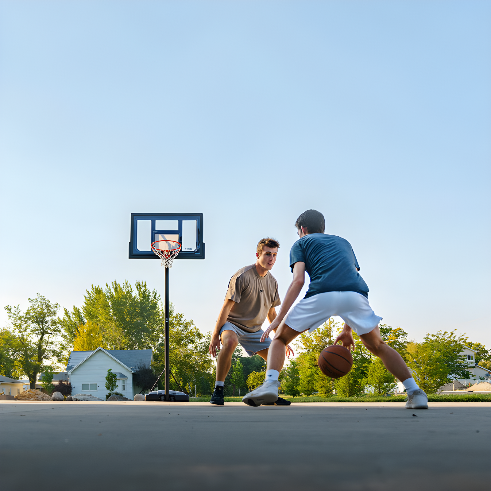 Lifetime Lifetime Height Adjustable Portable Basketball Hoop (50" Polycarbonate Backboard)