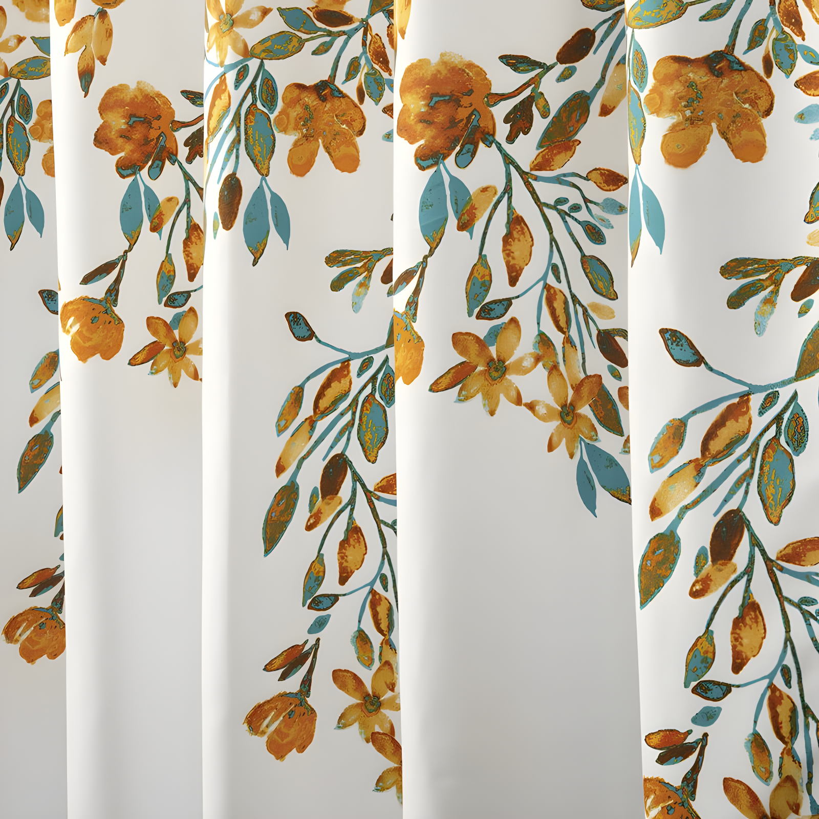 Tanisha Floral Shower Curtain