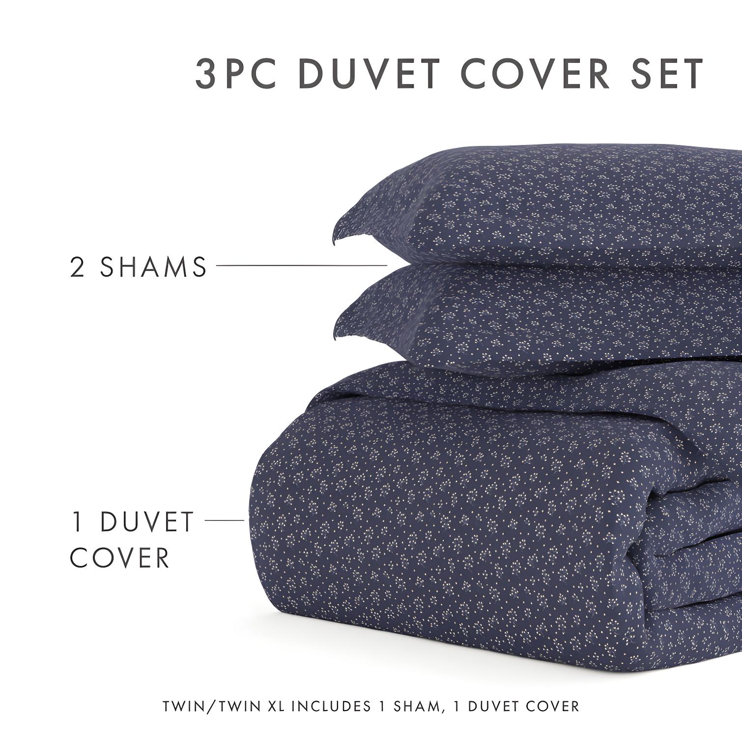 Home Garden Pattern Duvet Cover Set