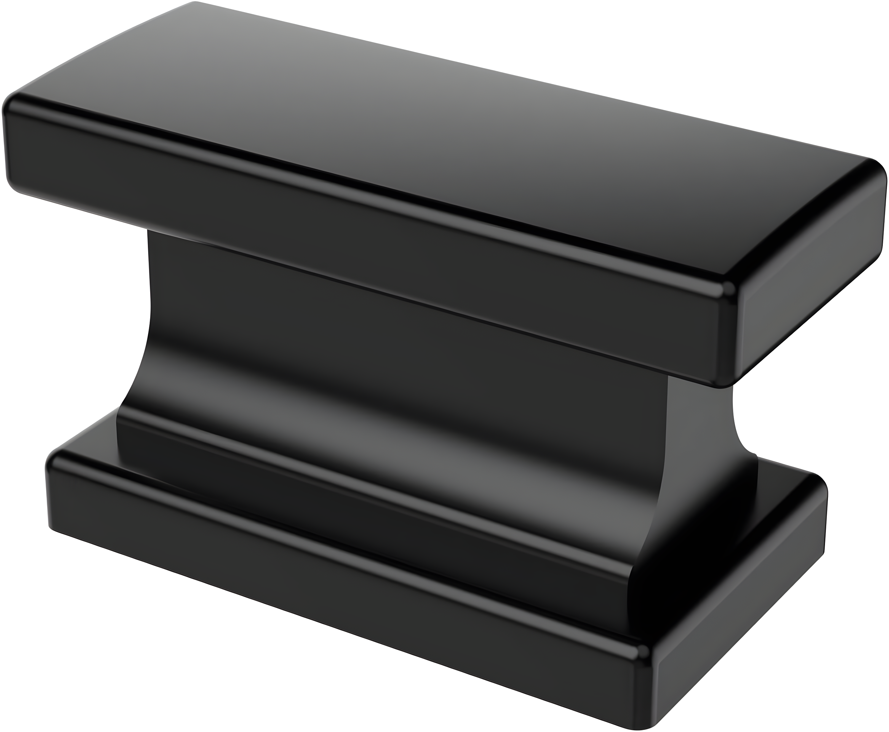 Black Cabinet Knobs - Modern Matte Black Drawer Knobs (1.14" - Kitchen, Dresser & Cupboard Closet)