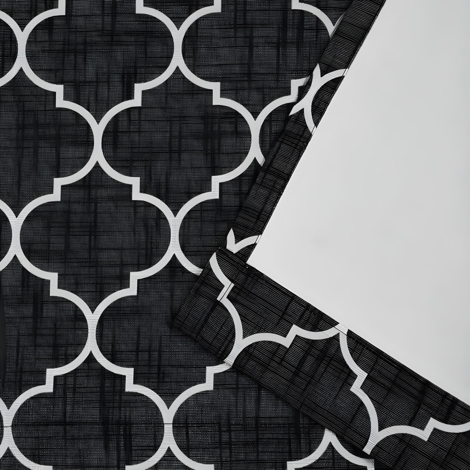 Milagros Polyester Blackout Curtain Pair (Set of 2)