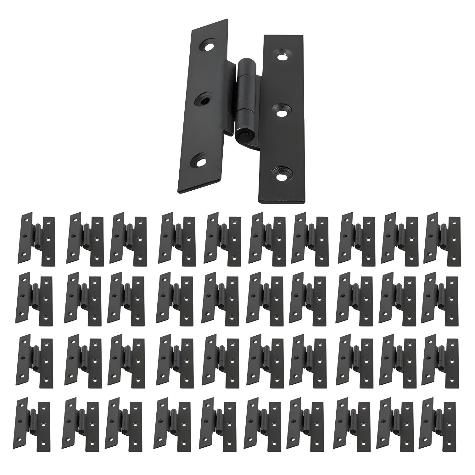 The Renovators Supply Inc. Iron H-Hinge (Set of 40)